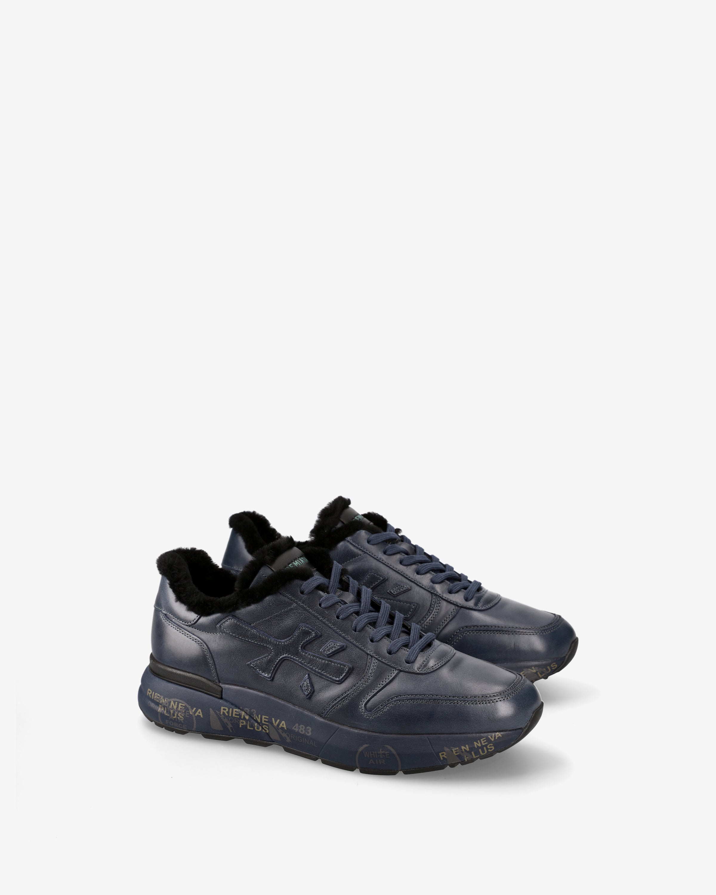Premiata Mick 1807nm baskets bleu 42 cuir