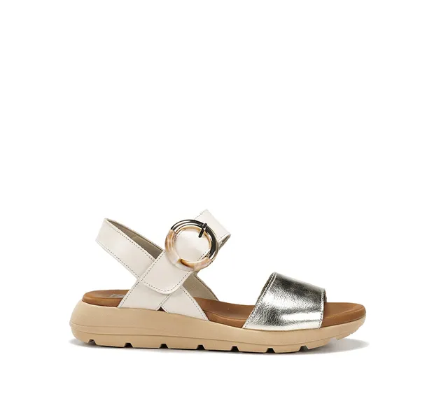 Dorking Gandia D9523 sandale blanche femme légère