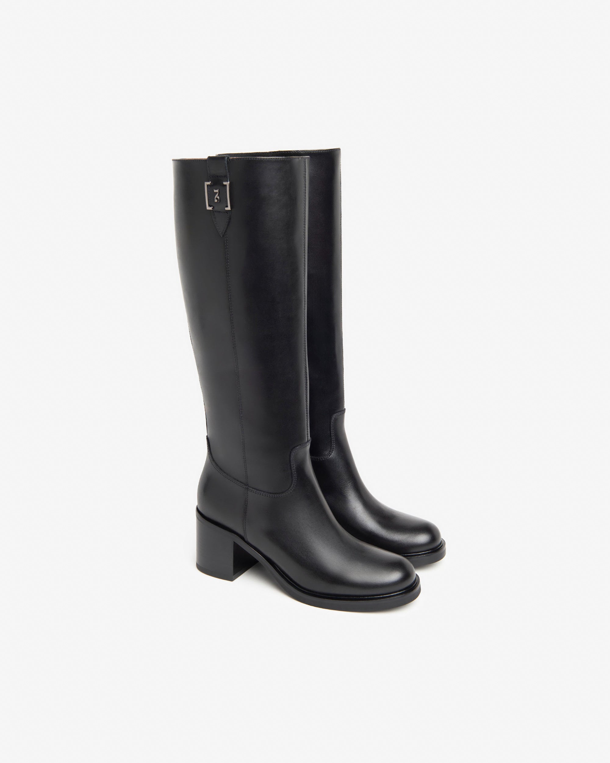 Nero Giardini Boots bottes cuir femme hiver confort