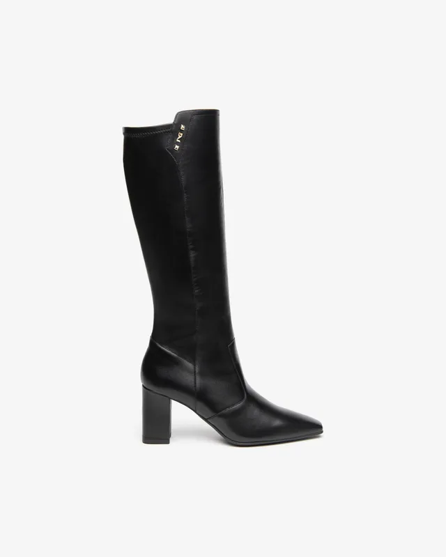 Nero Giardini Boots bottes femme cuir talon 75 mm