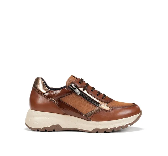 Fluchos Nexus F2308 baskets femme marron cuir