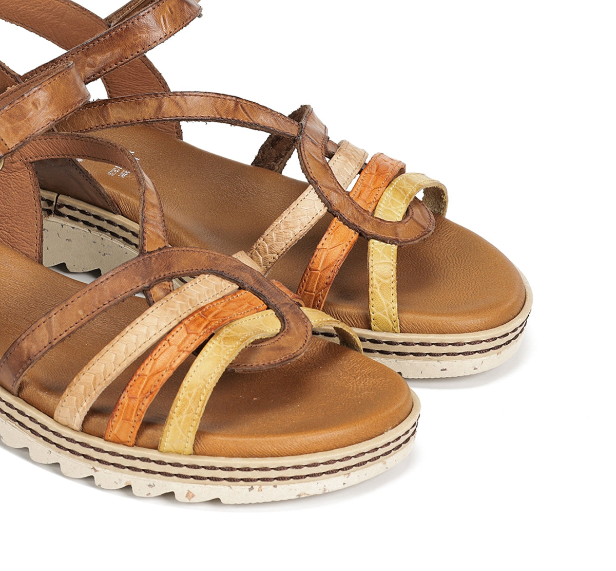 Dorking Espe D9113 sandale marron femme confort