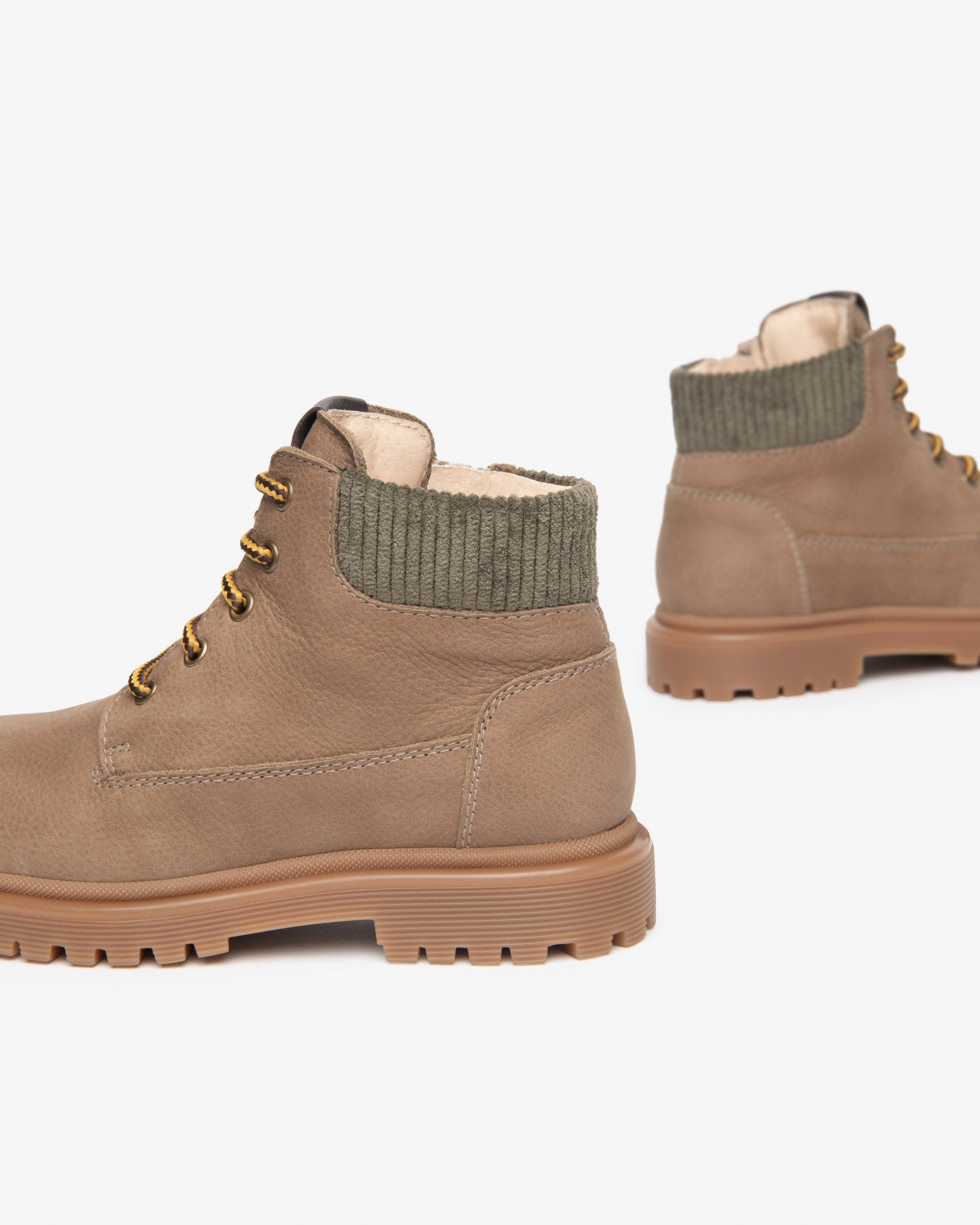 Nero Giardini Bottines garçon cuir tissu zip