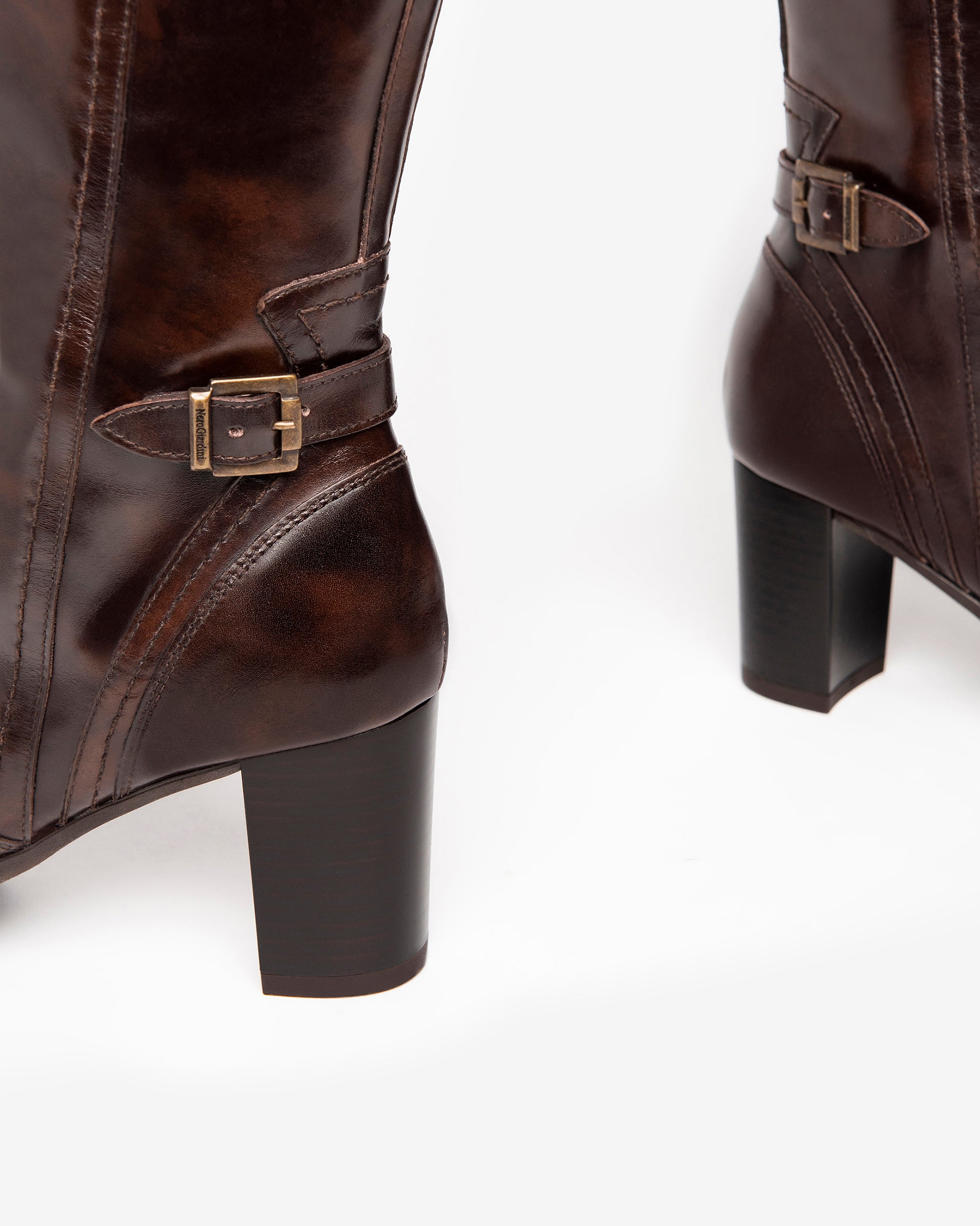 Nero Giardini Boots bottes cuir femme hiver minimaliste