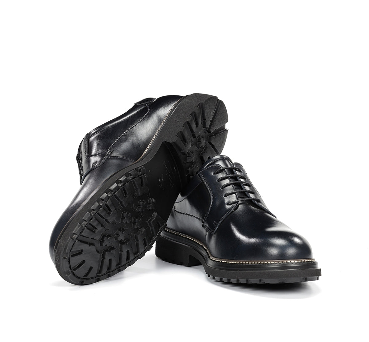 Fluchos Lincon F2054 Chaussure Bleu Homme Cuir
