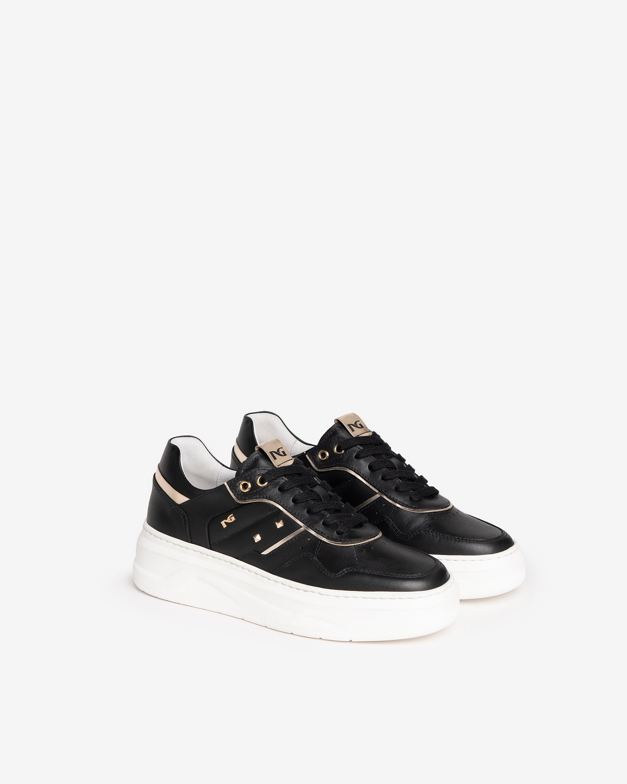 Nero Giardini Sneakers baskets cuir femme semelle DryGo