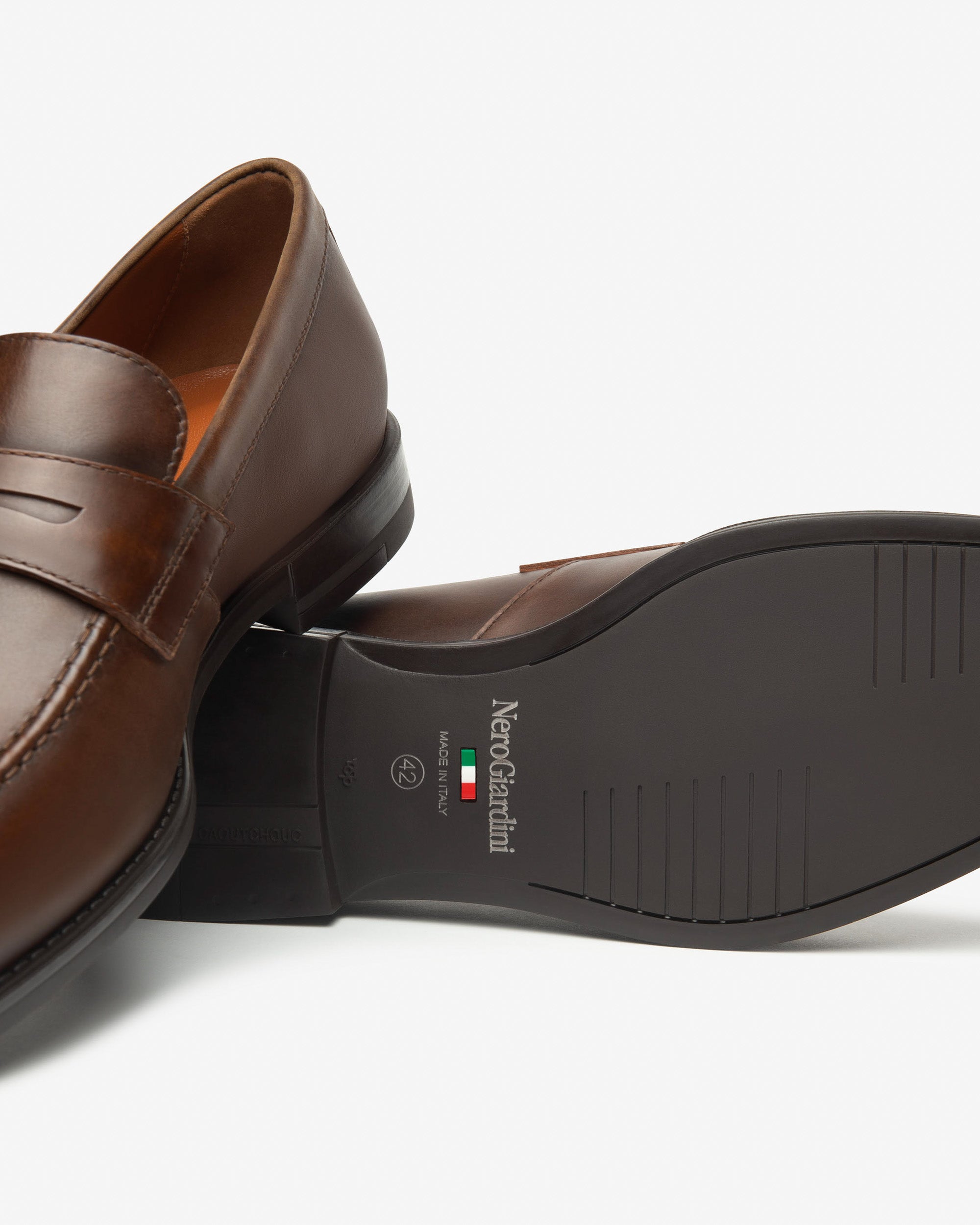 Nero Giardini Loafers mocassins cuir homme premium