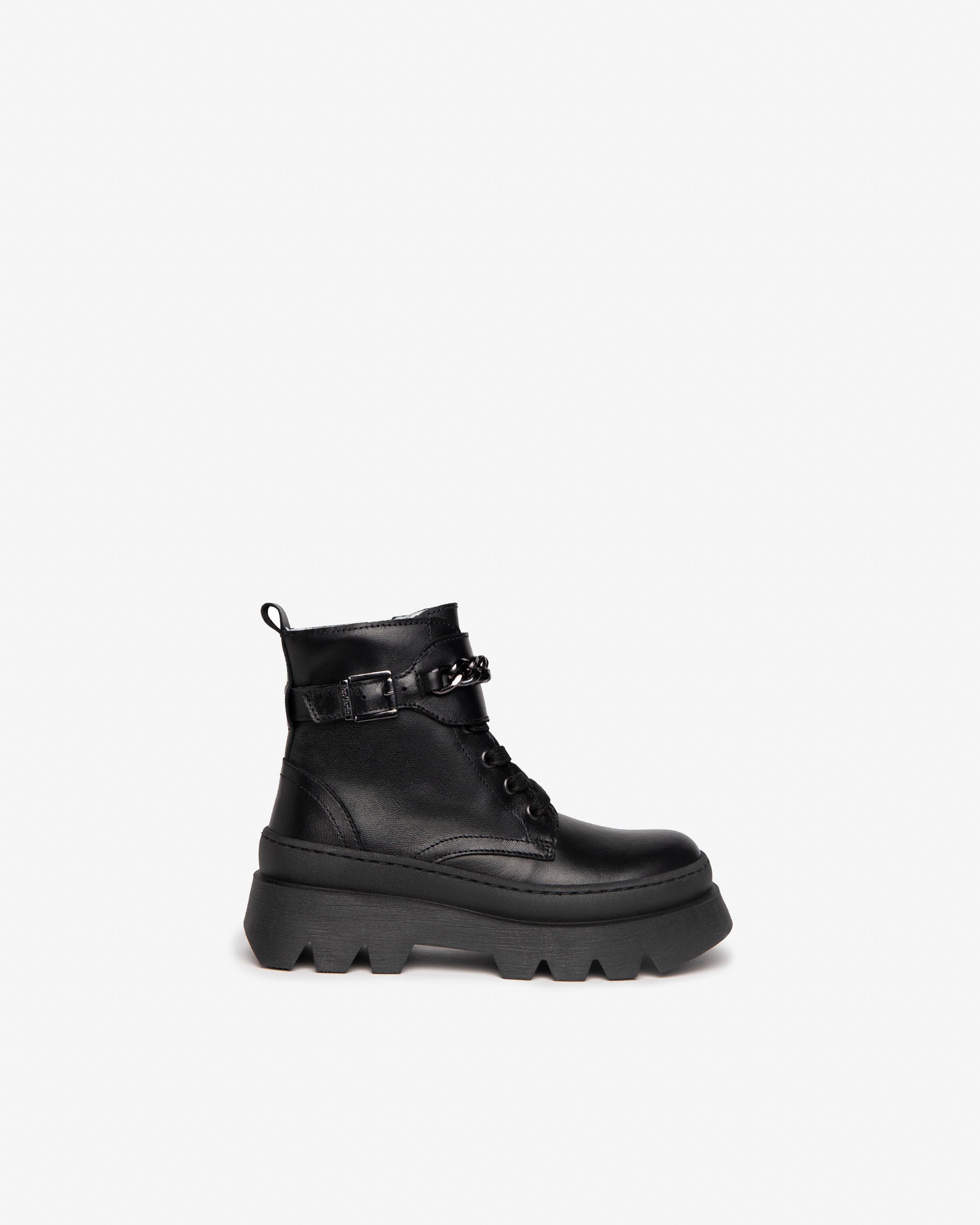 Nero Giardini Combat Boots rangers cuir fille