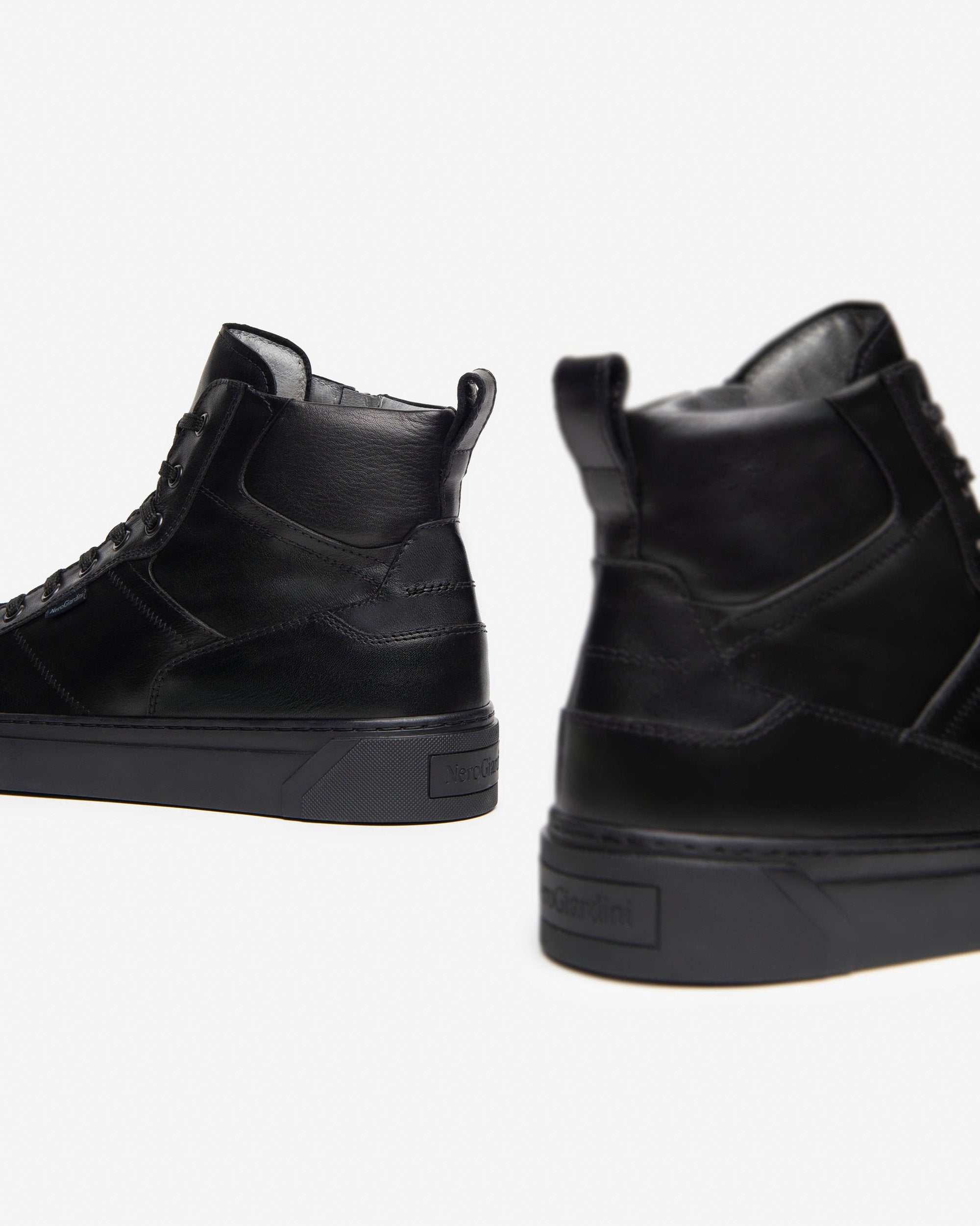 Nero Giardini Sneakers baskets montantes cuir homme