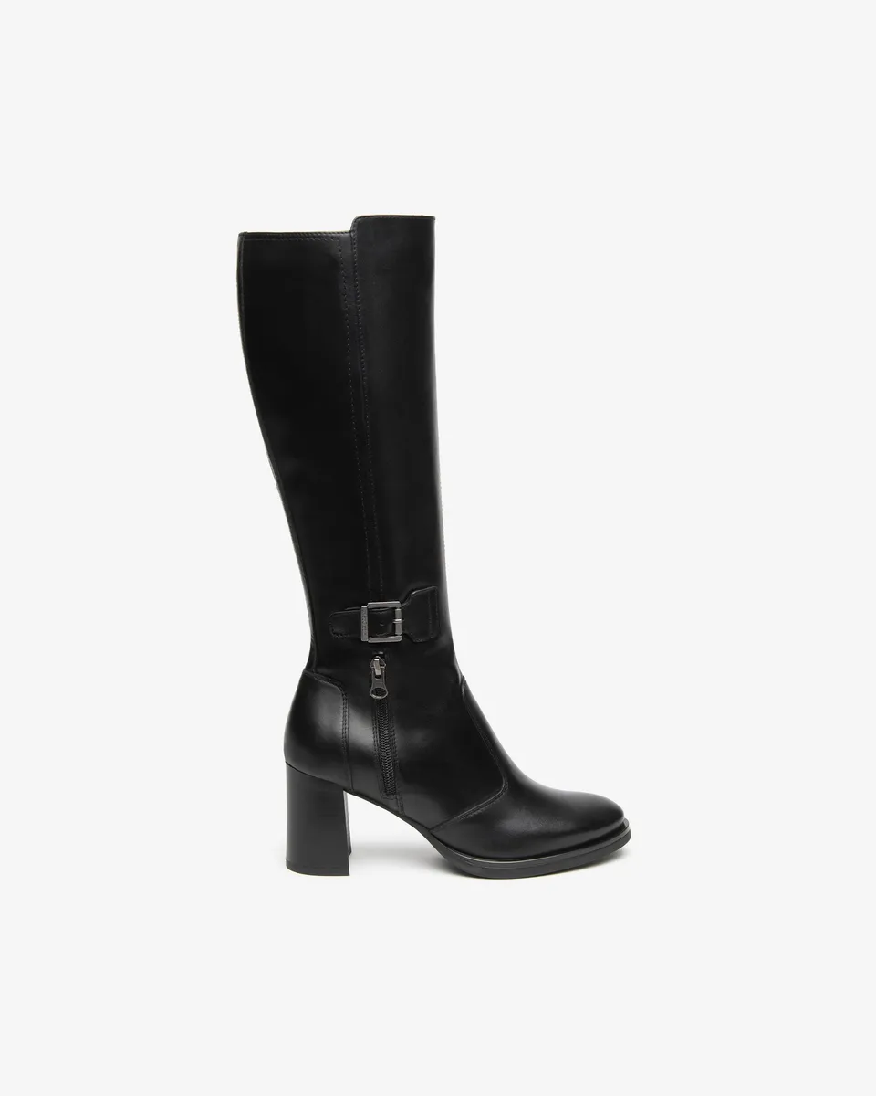 Nero Giardini Boots bottes cuir femme talon 38
