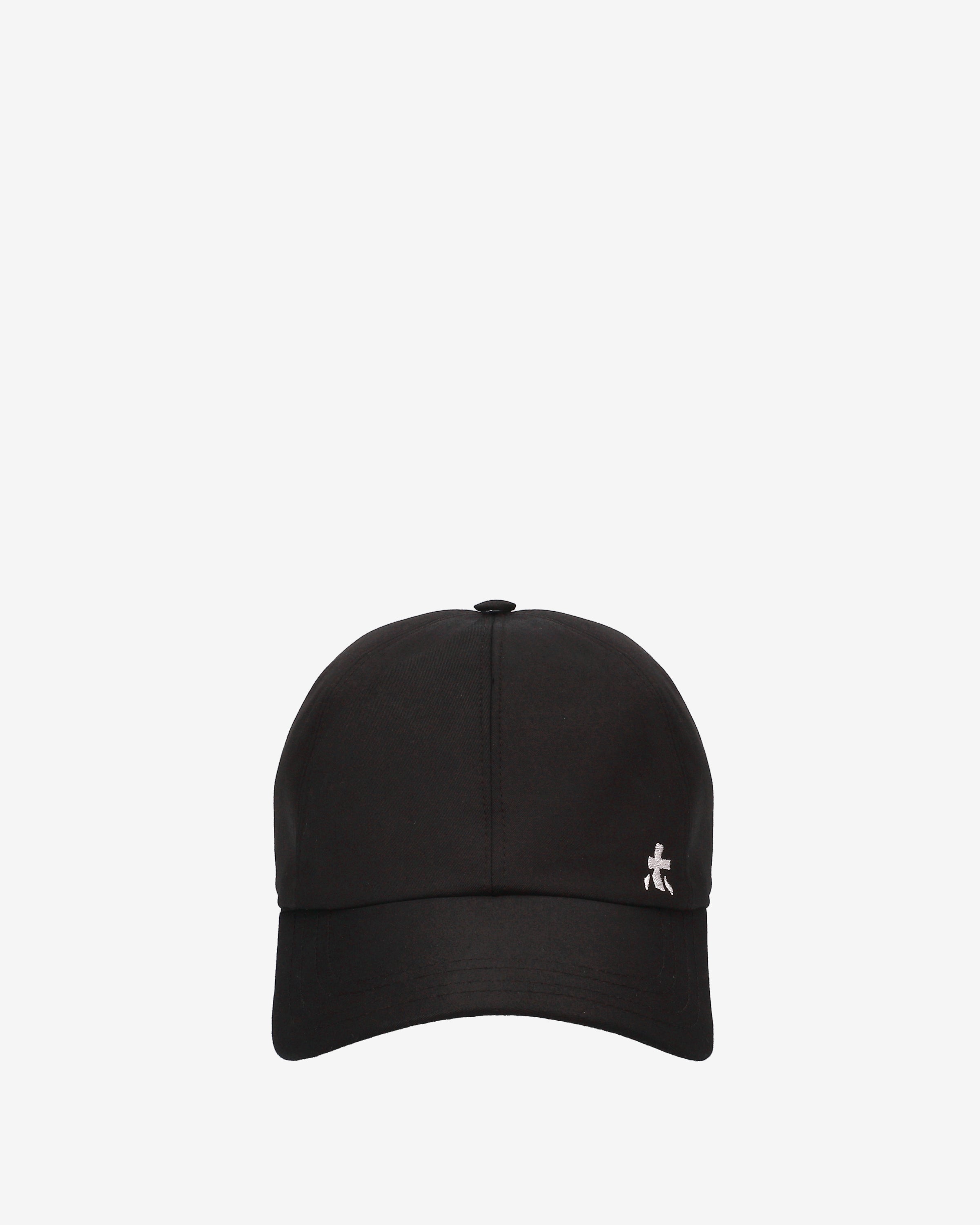 Premiata casquette baseball coton noir logo brodé