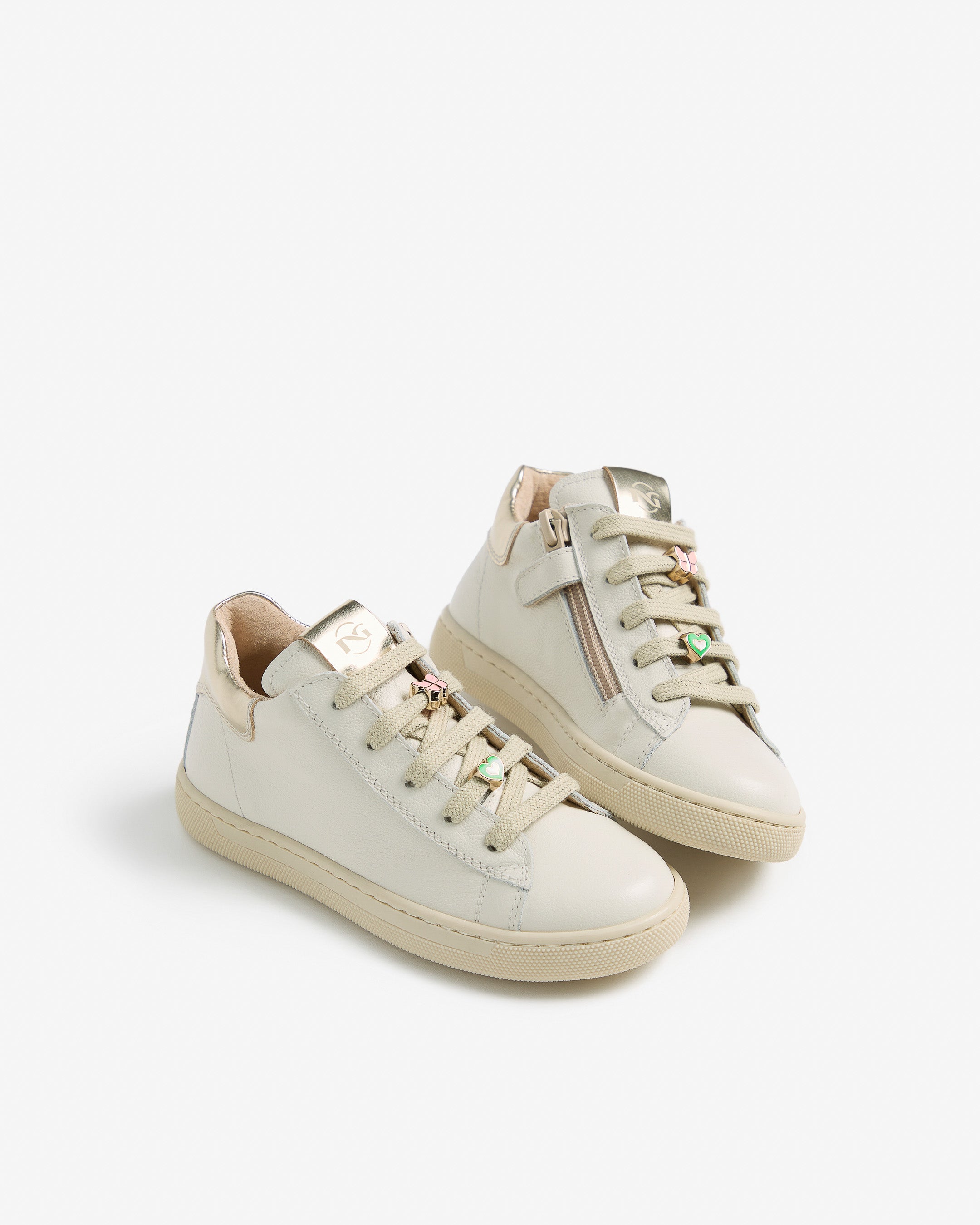 Nero Giardini Sneakers basket fille cuir tissu 25-30