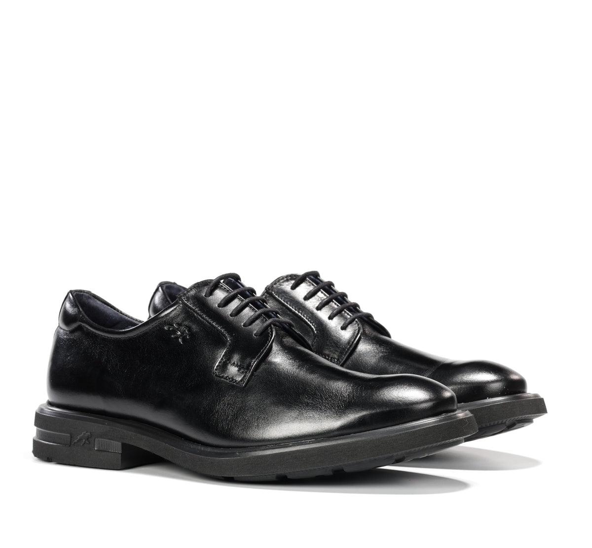 Fluchos Belgas F0631 chaussures homme noires cuir