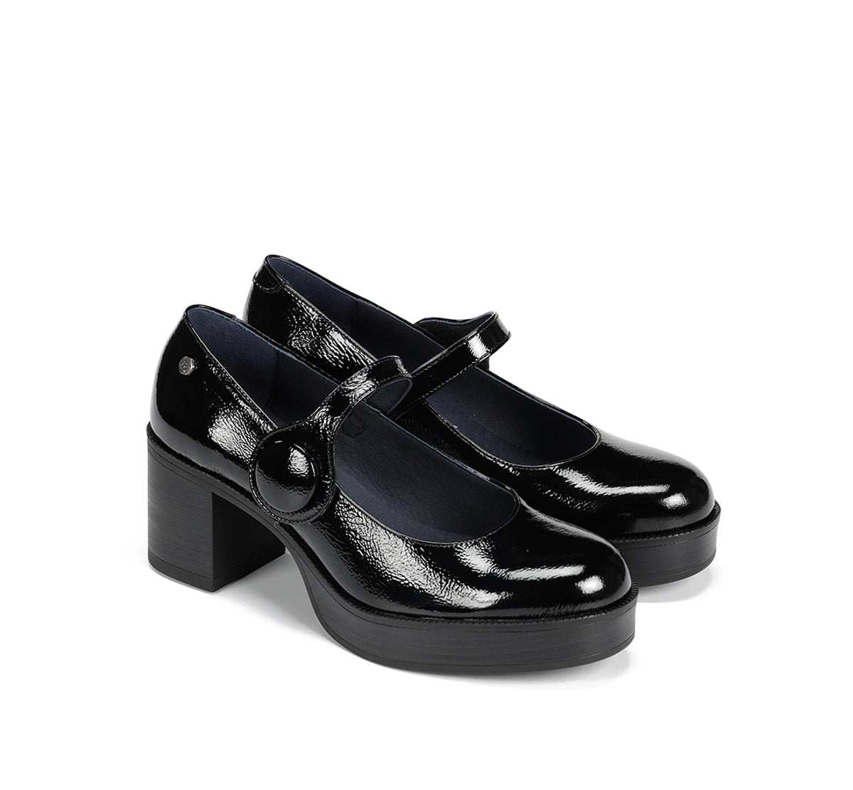 Dorking by Fluchos Bowy D9588 Chaussure Noire Femme Talon