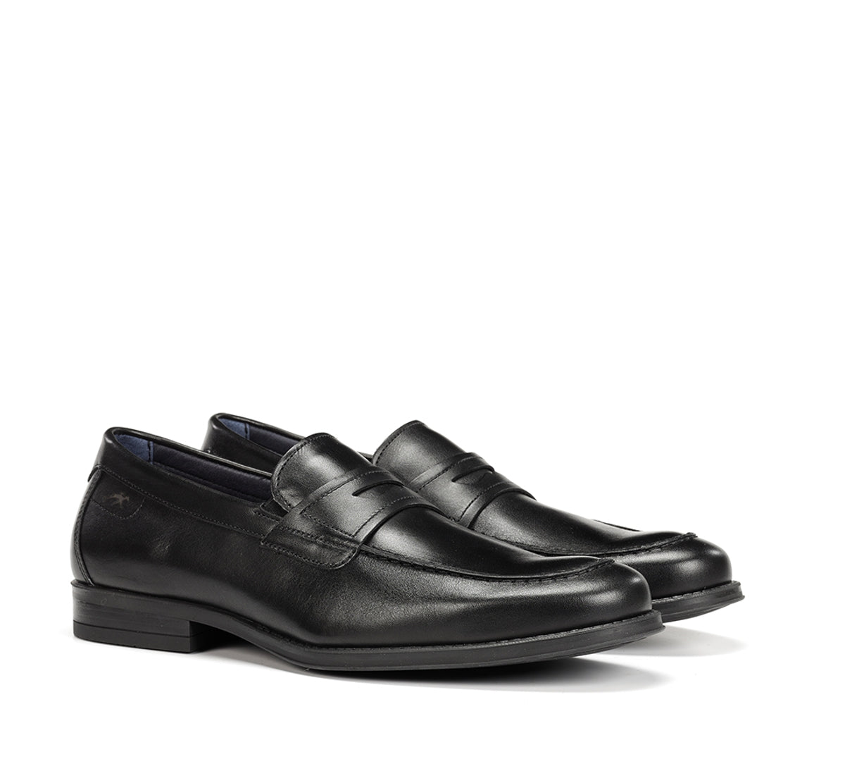 Fluchos Arthur F1933 mocassins noir homme cuir