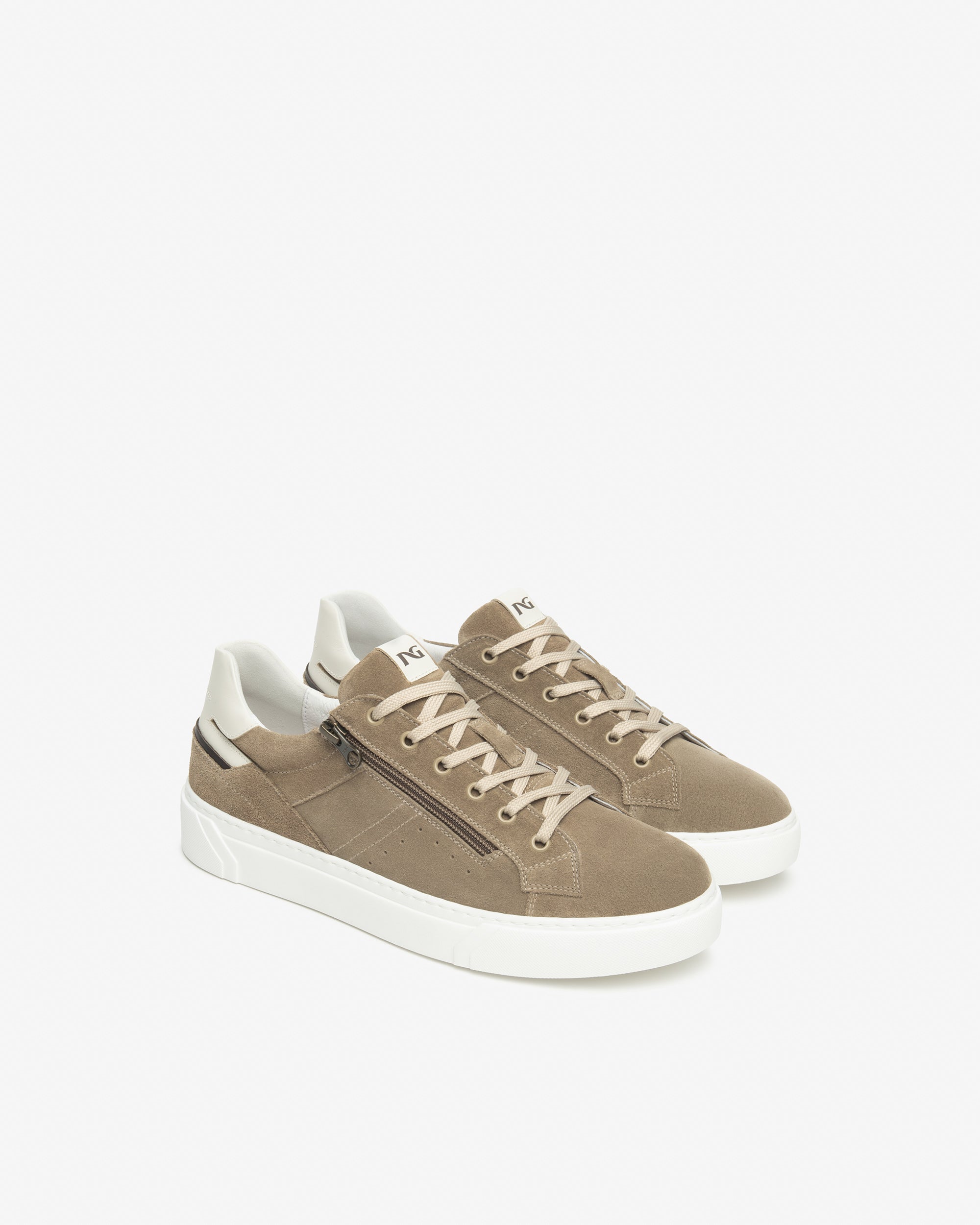Nero Giardini Sneakers baskets cuir daim homme