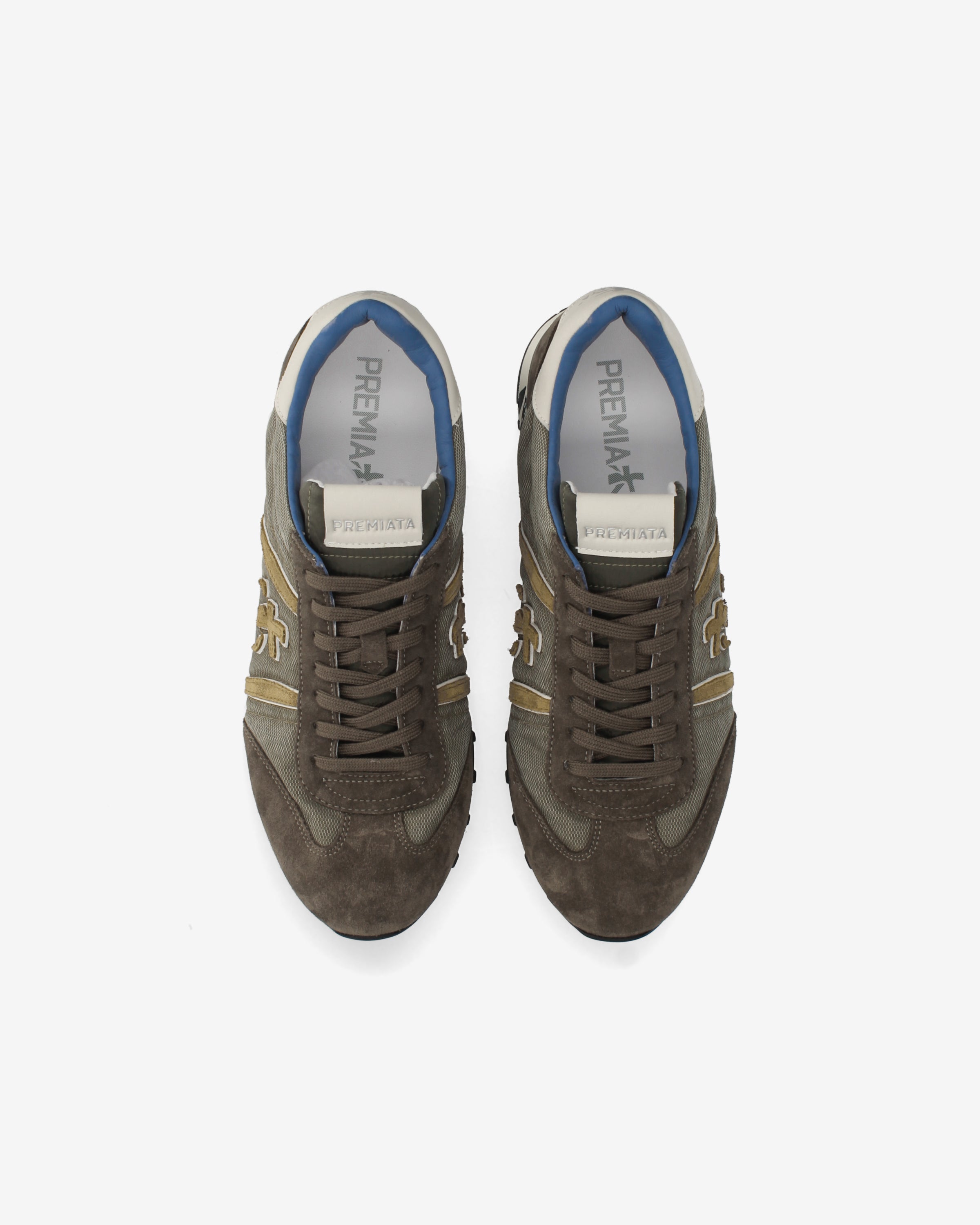Premiata Lucy 8431 baskets taupe marron
