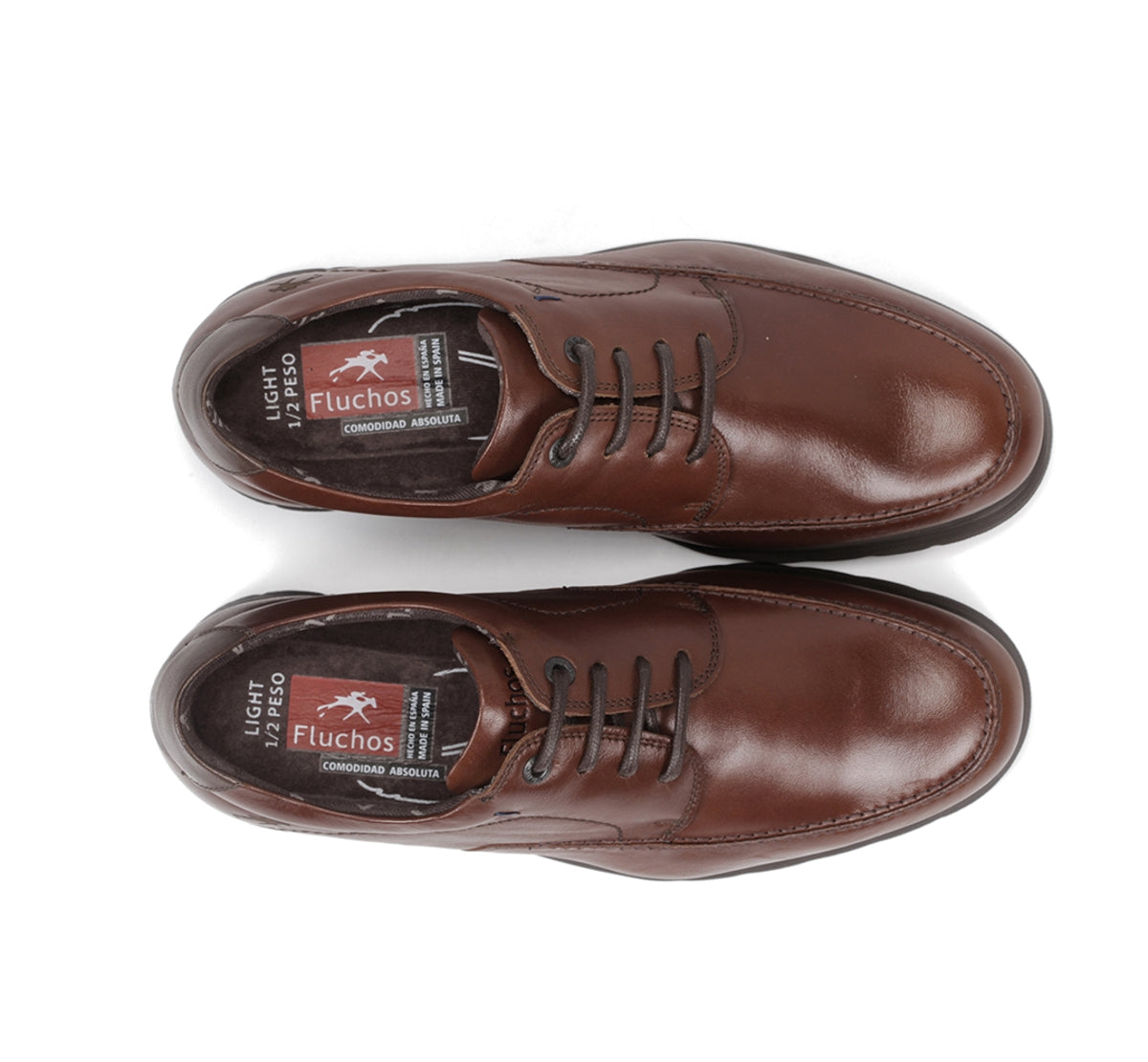 Fluchos Zeta F0602 chaussures marron homme cuir