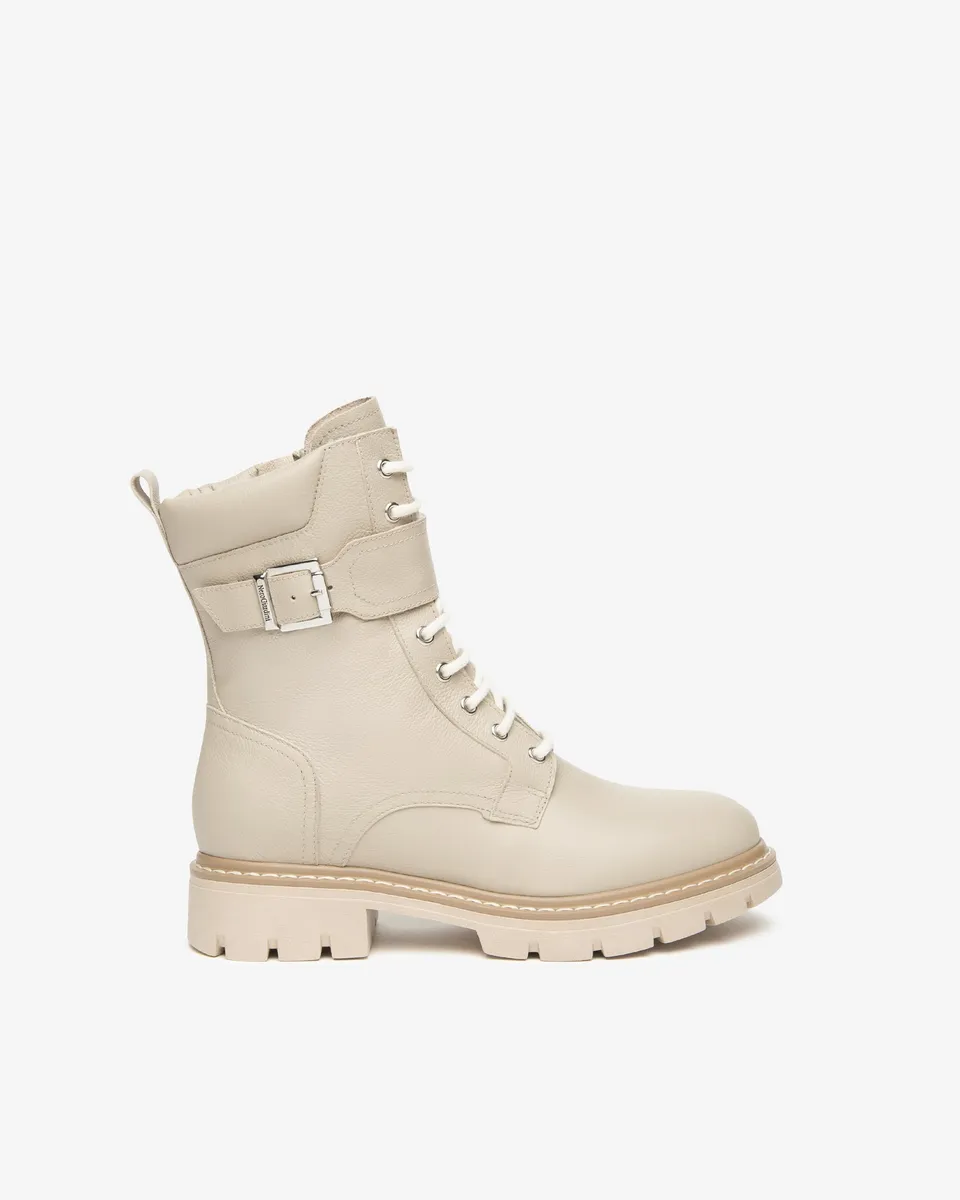 Nero Giardini Combat Boots bottines cuir femme