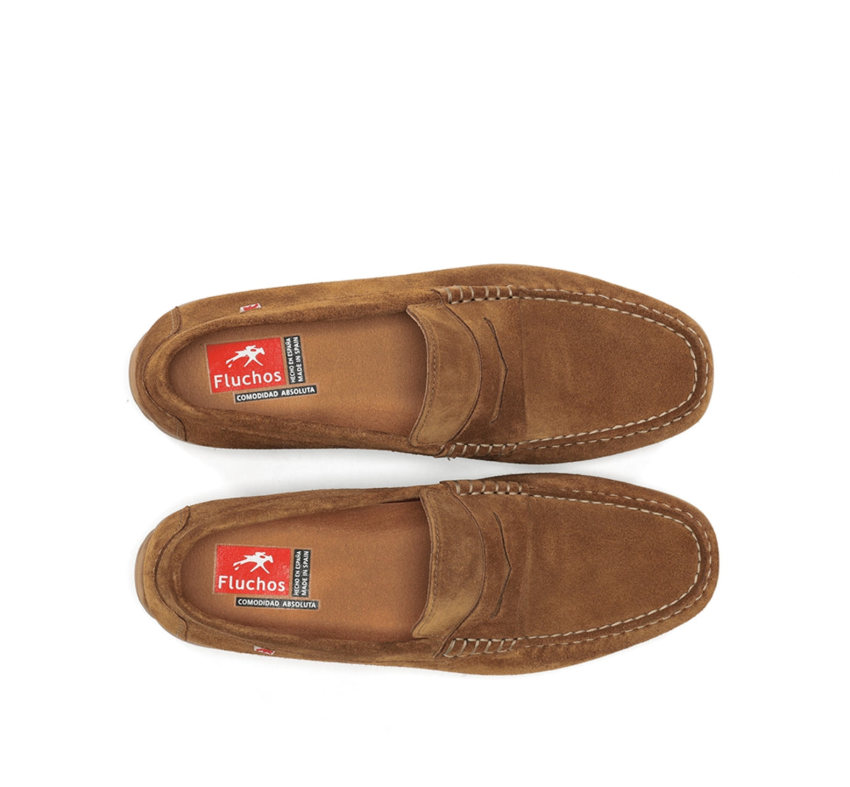 Fluchos Samoa F2207 mocassins marron homme souples