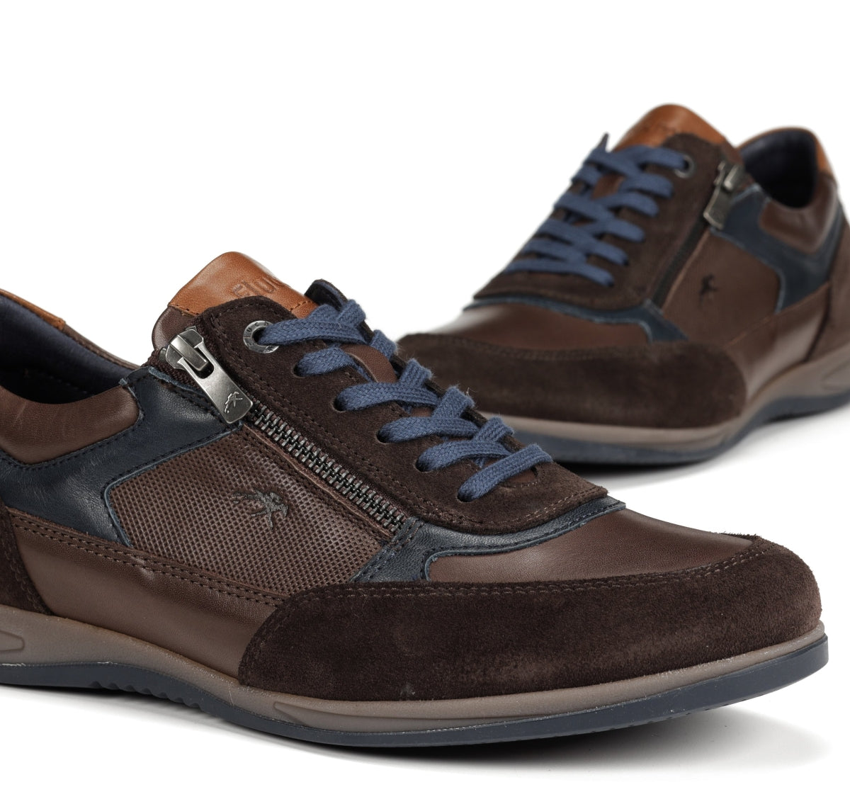 Fluchos Daniel F1288 Baskets Marron Homme Cuir