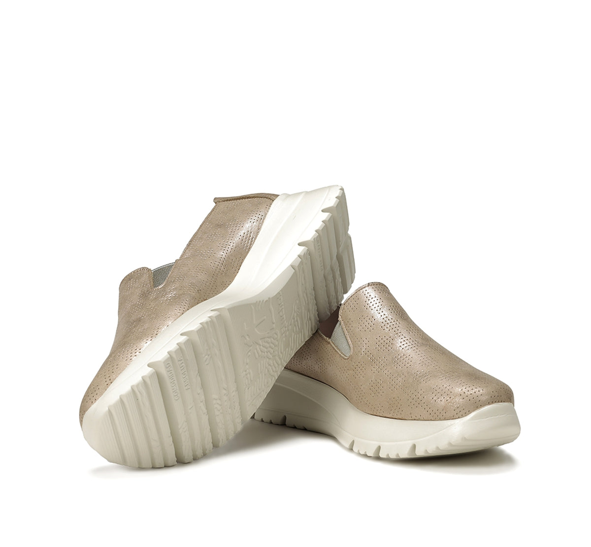 Fluchos Eira F1926 baskets femme doré confort