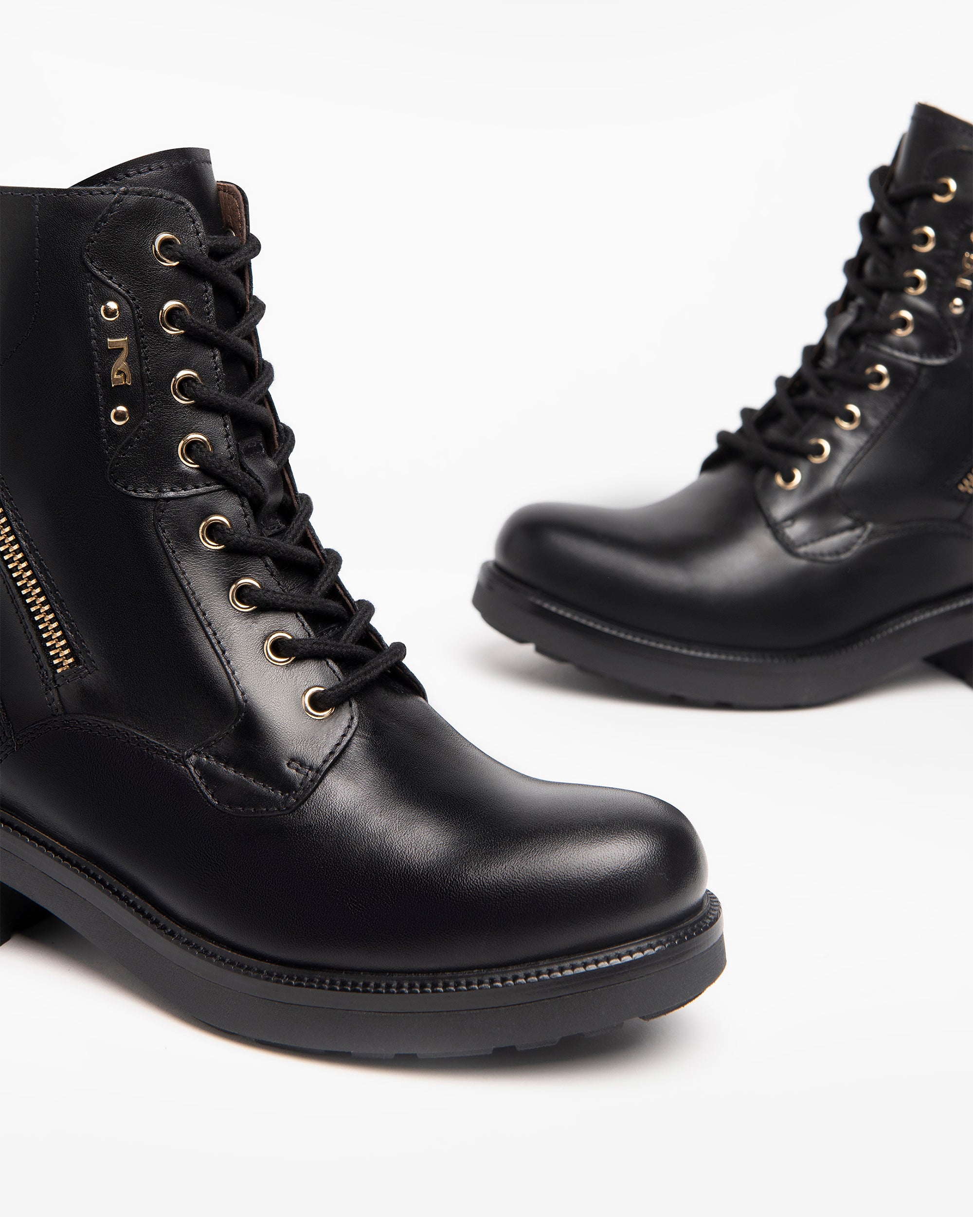 Nero Giardini Combat Boots boots cuir femme