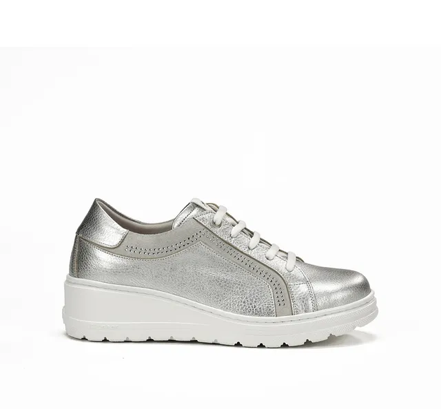 Fluchos Aqua F1997 basket compensée argent femme