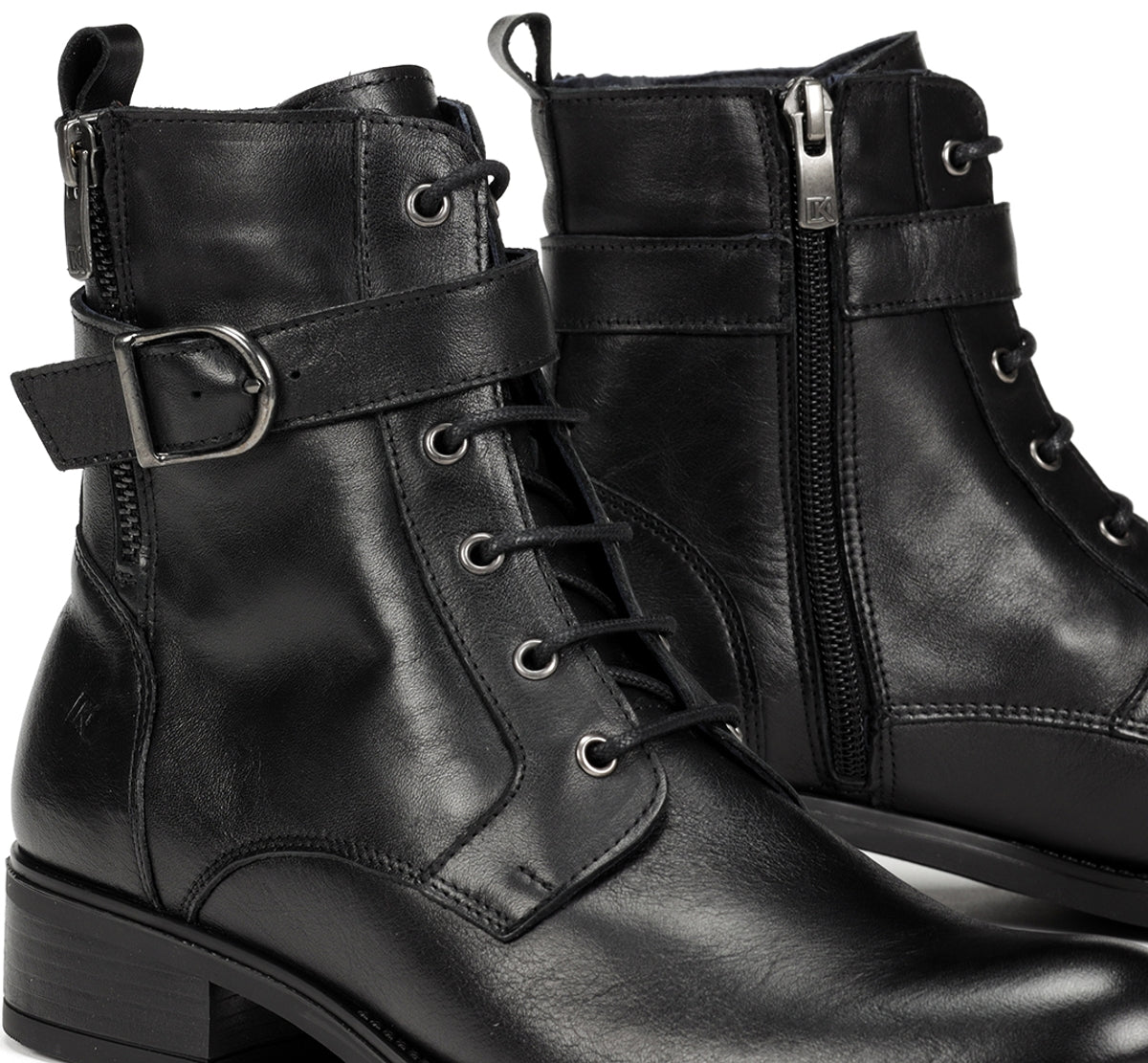 Dorking by Fluchos Chad D9123 bottine noire femme cuir