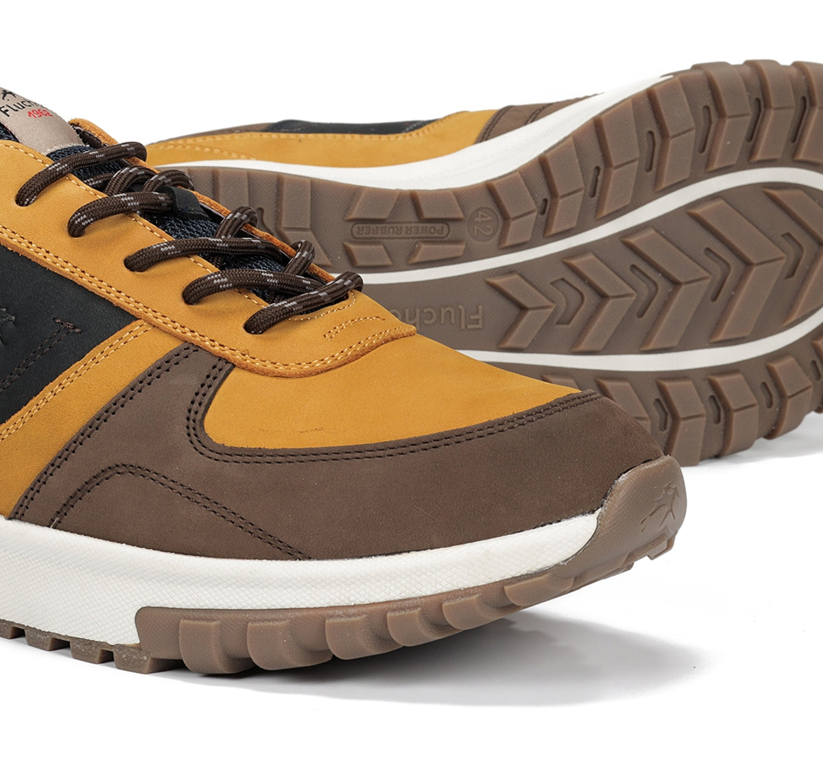 Fluchos Arion F2013 sneaker jaune homme confort