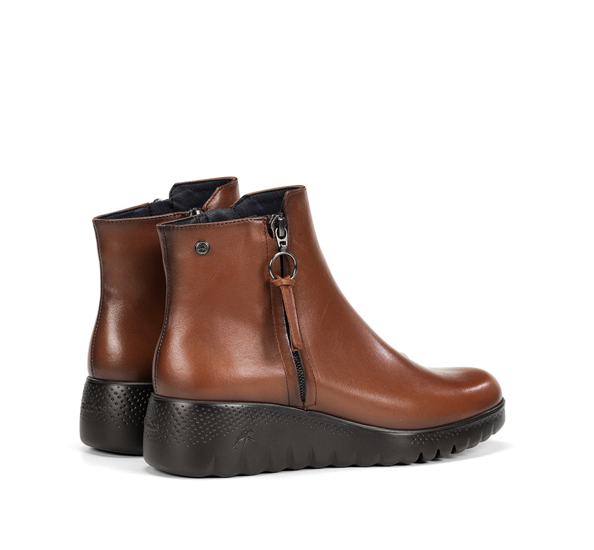 Fluchos Live F2100 bottines marron femme cuir