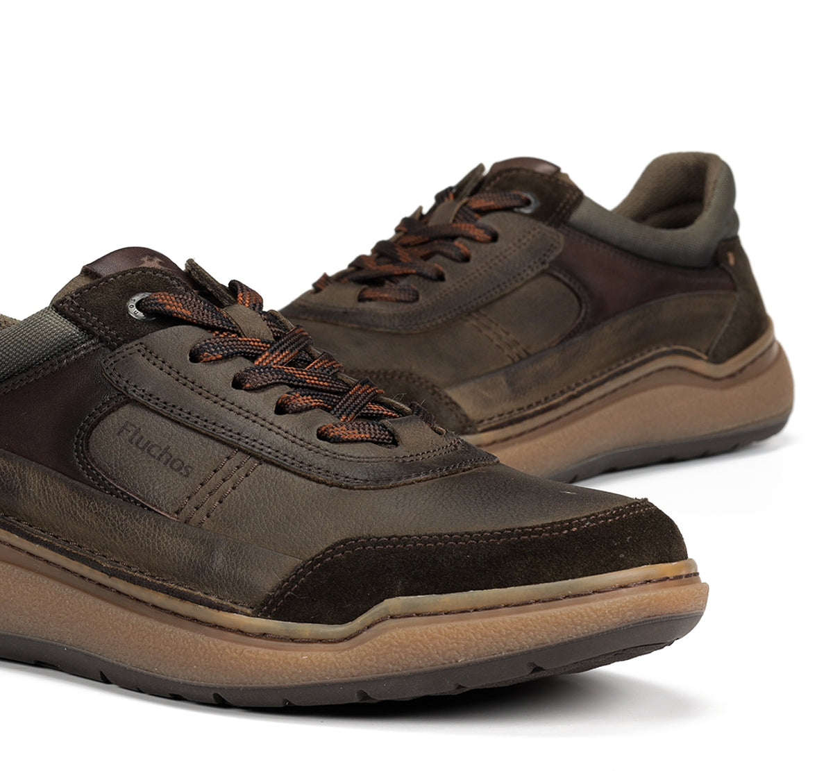 Fluchos Rocky F2254 basket vert homme large