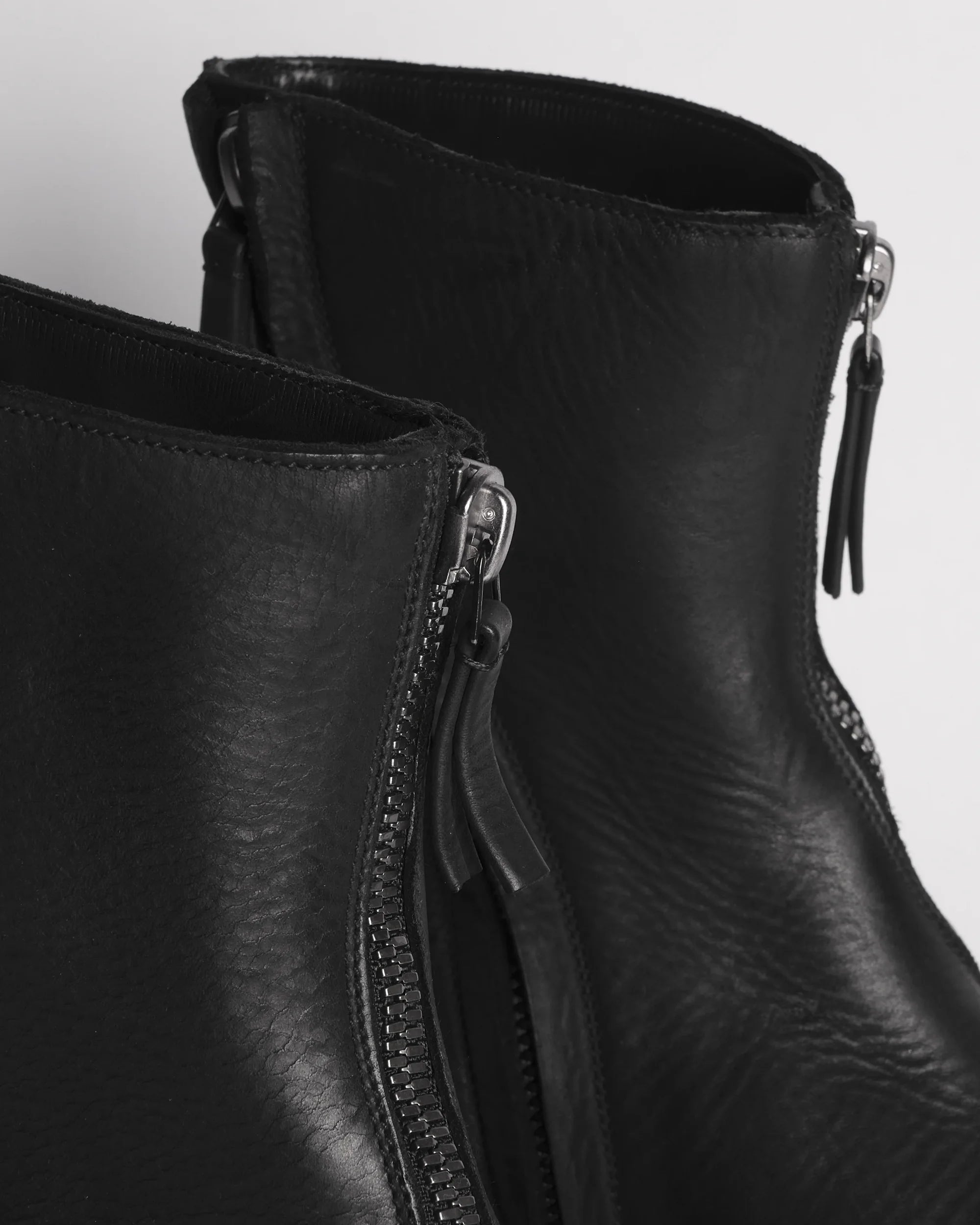 Premiata 015 boots cuir double zip