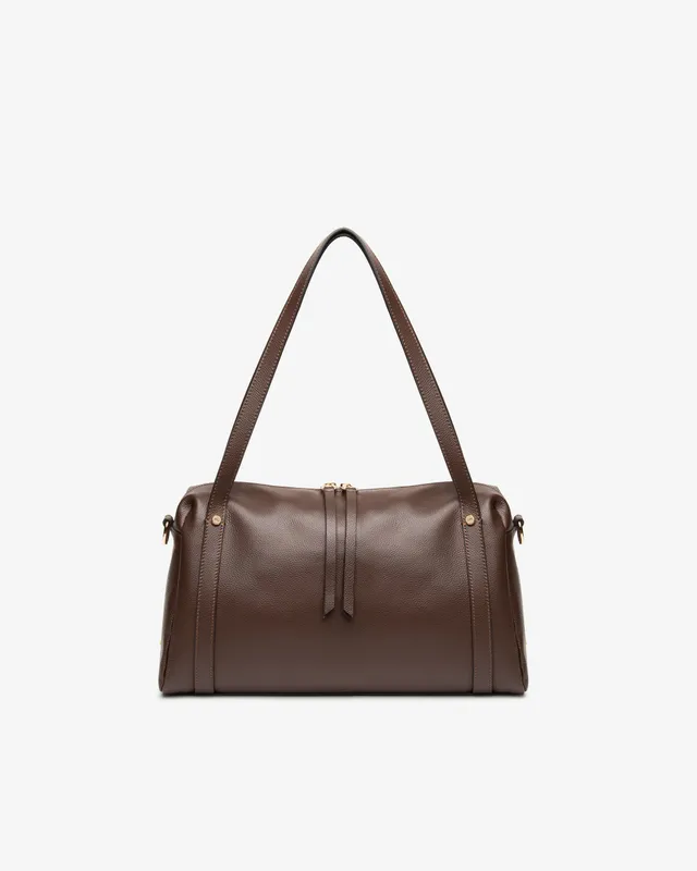 Nero Giardini Bags sac bowling cuir femme PZ doré