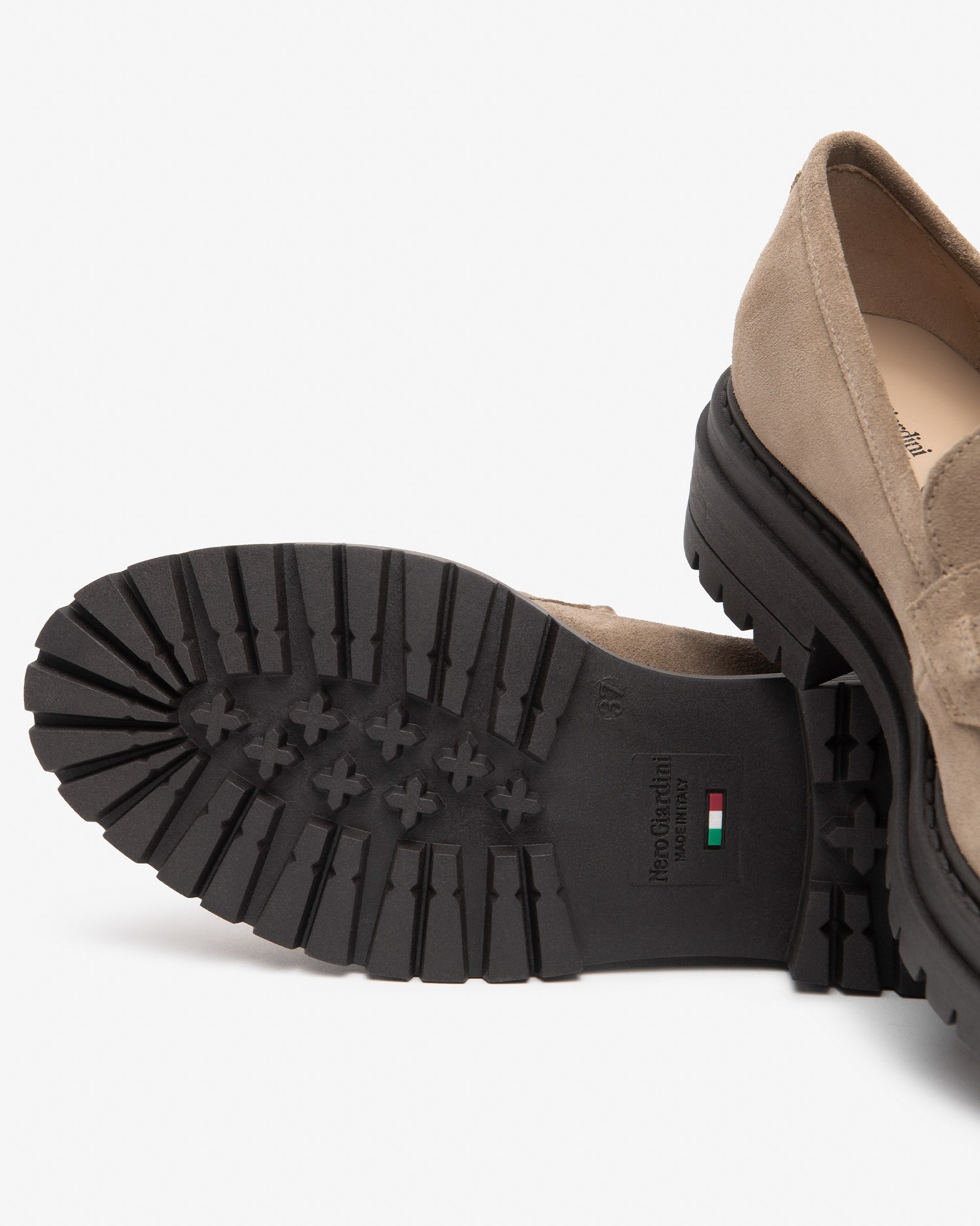 Nero Giardini Loafers Mocassins Daim Femme 38