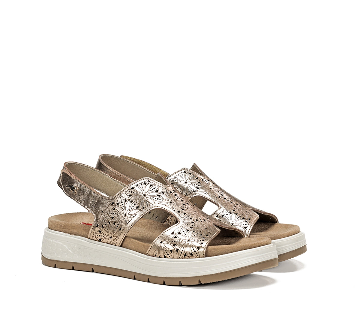Fluchos Sandalias Street F2007 sandales doré femme