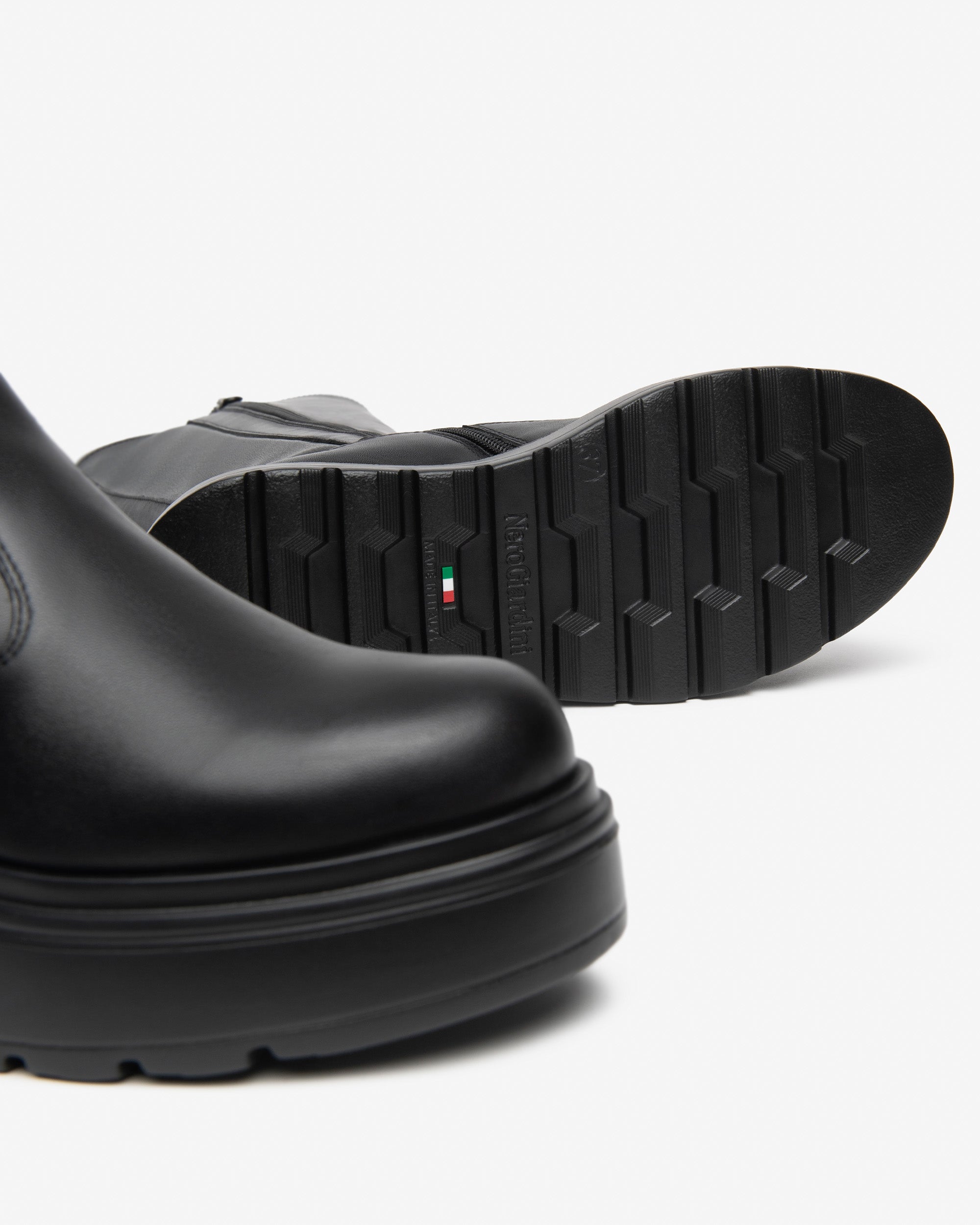 Nero Giardini Boots bottes cuir femme pointure 38