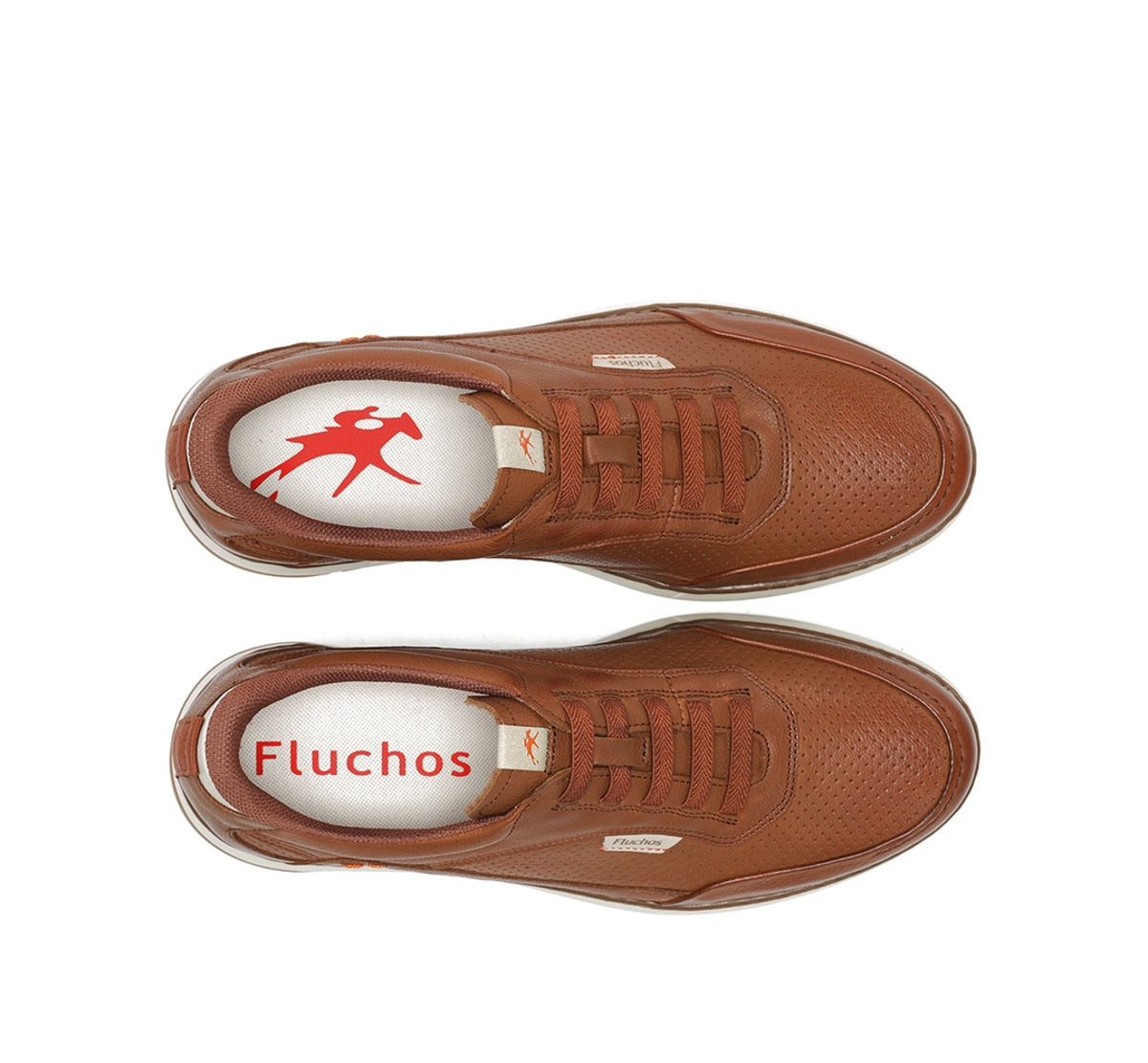 Fluchos Jeff F2358 baskets marron homme lacets