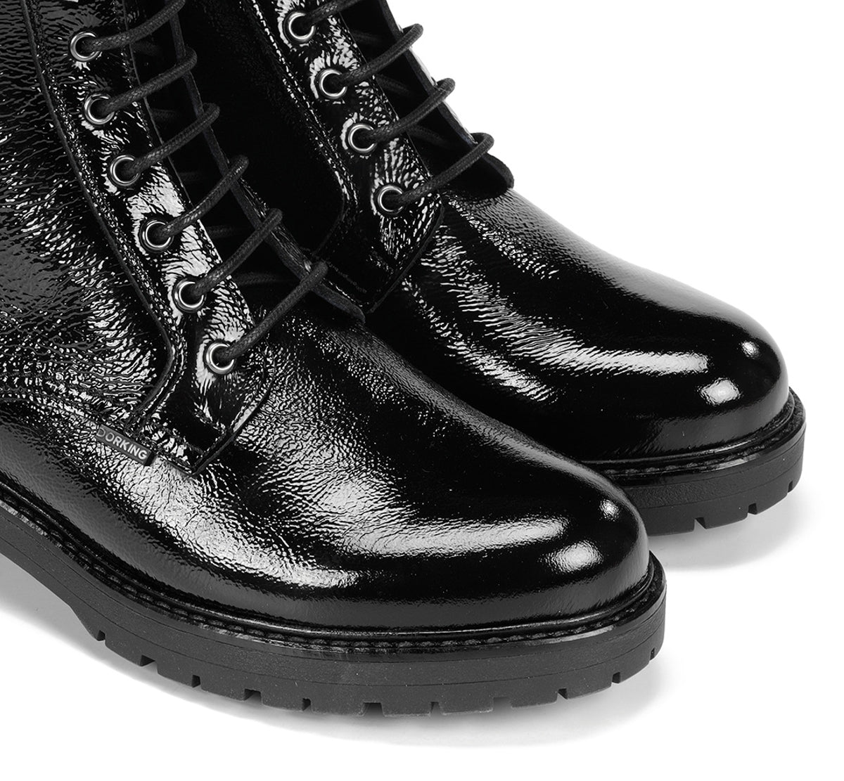 Dorking Cady D9583 bottines femme noir lacets