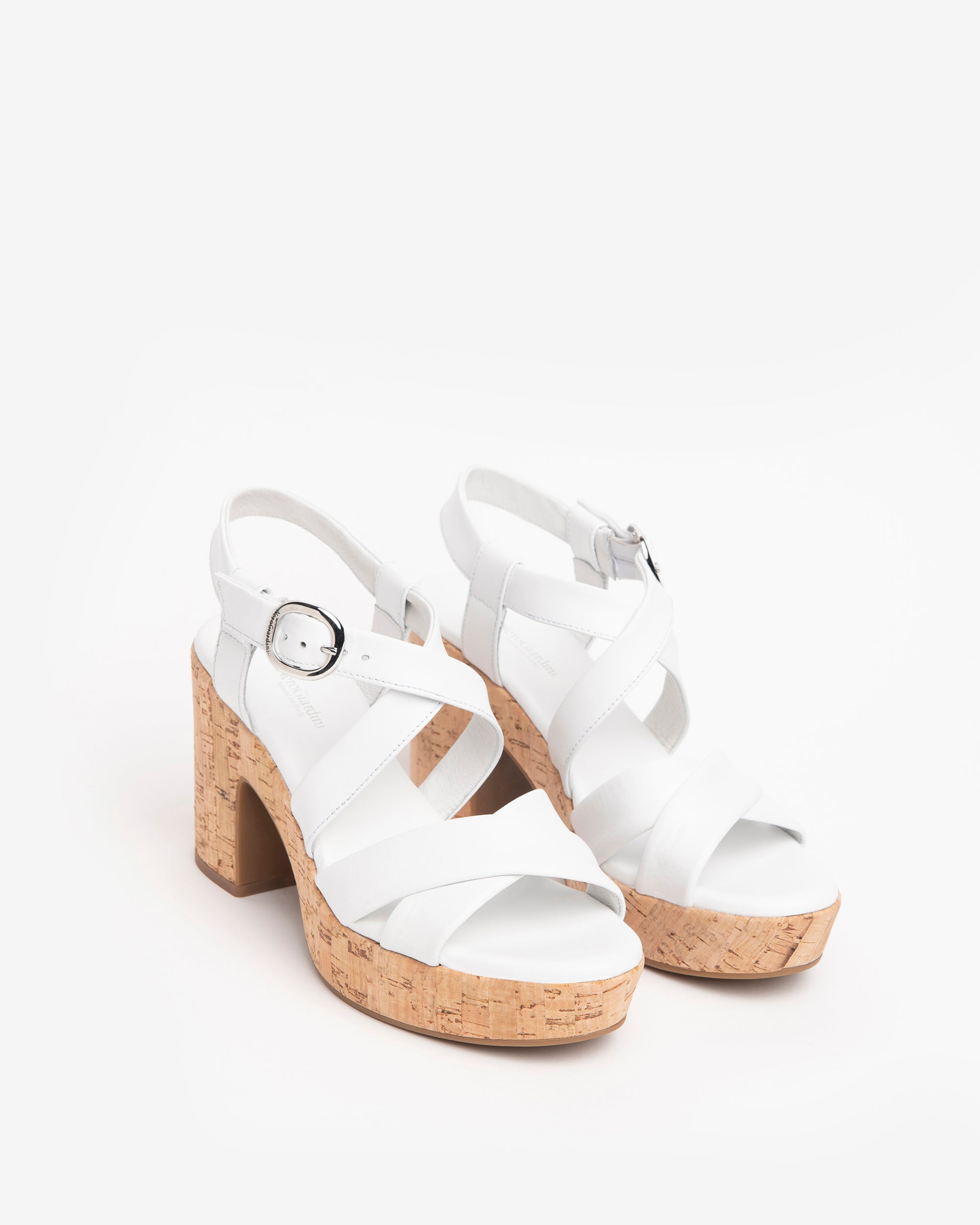 Nero Giardini Sandals sandales cuir femme talon 9 cm