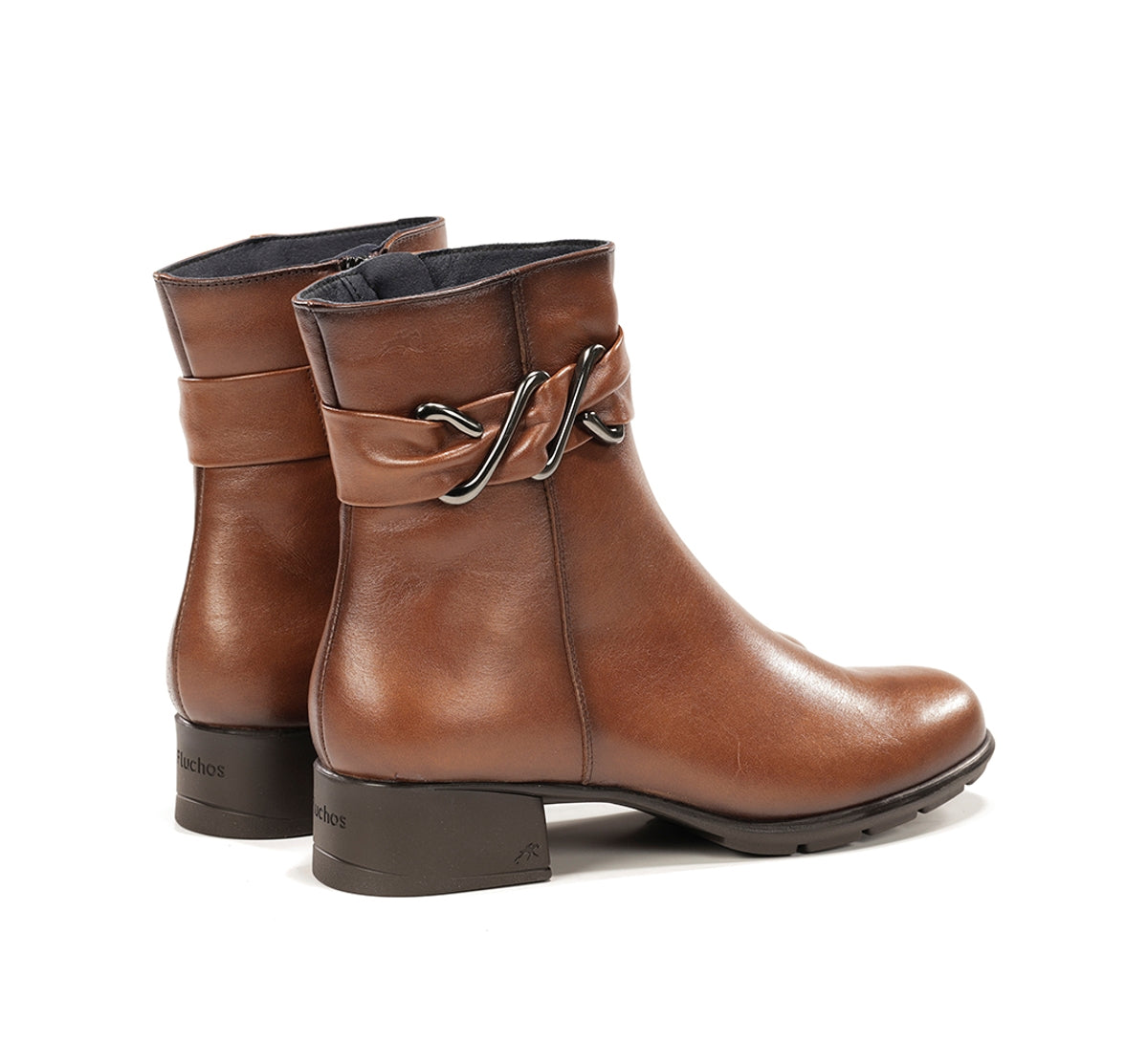 Fluchos Lerin F2561 bottines marron femme cuir