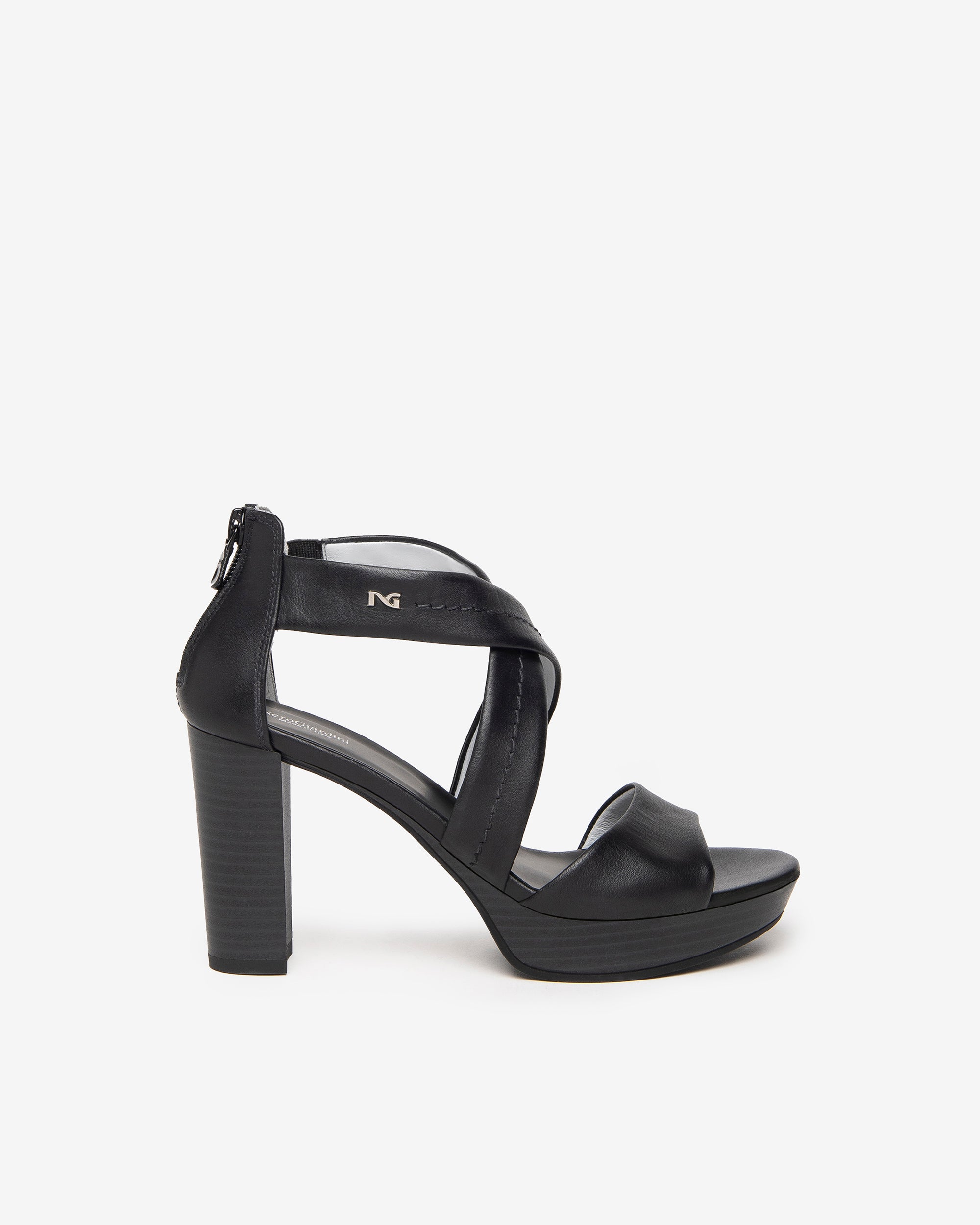 Nero Giardini Sandals sandales cuir femme 38 Italie