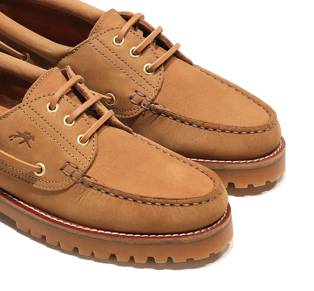 Fluchos Scott F0053 chaussures bateau femme marron
