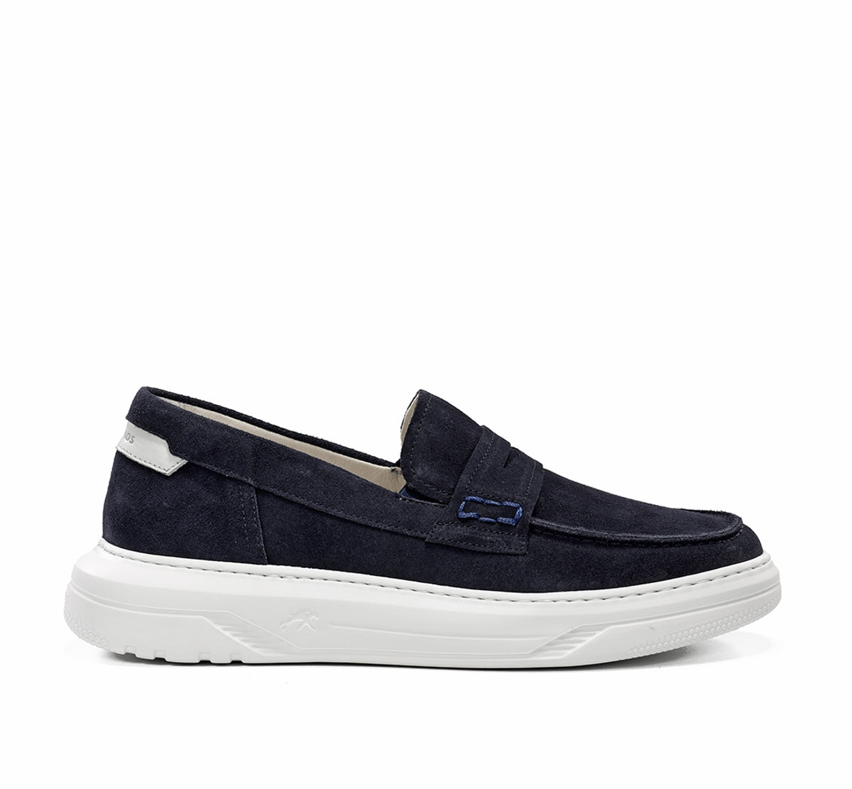 Fluchos Boston F2224 mocassin homme bleu confort