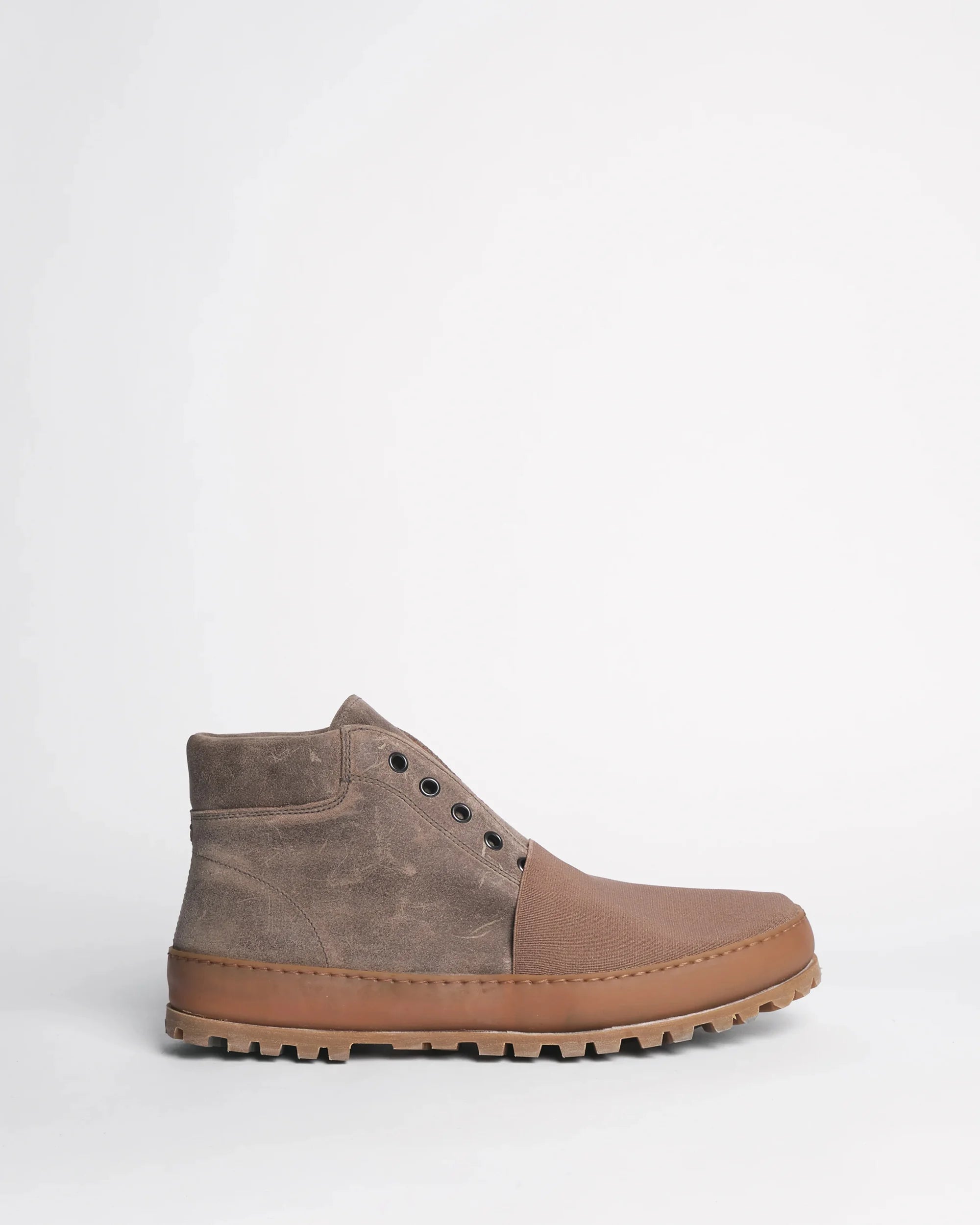 Premiata 009 boots homme daim sans lacets