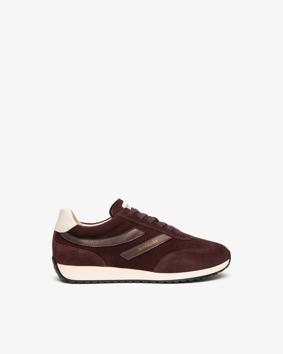 Nero Giardini Sneakers baskets femme daim lacets 35-41