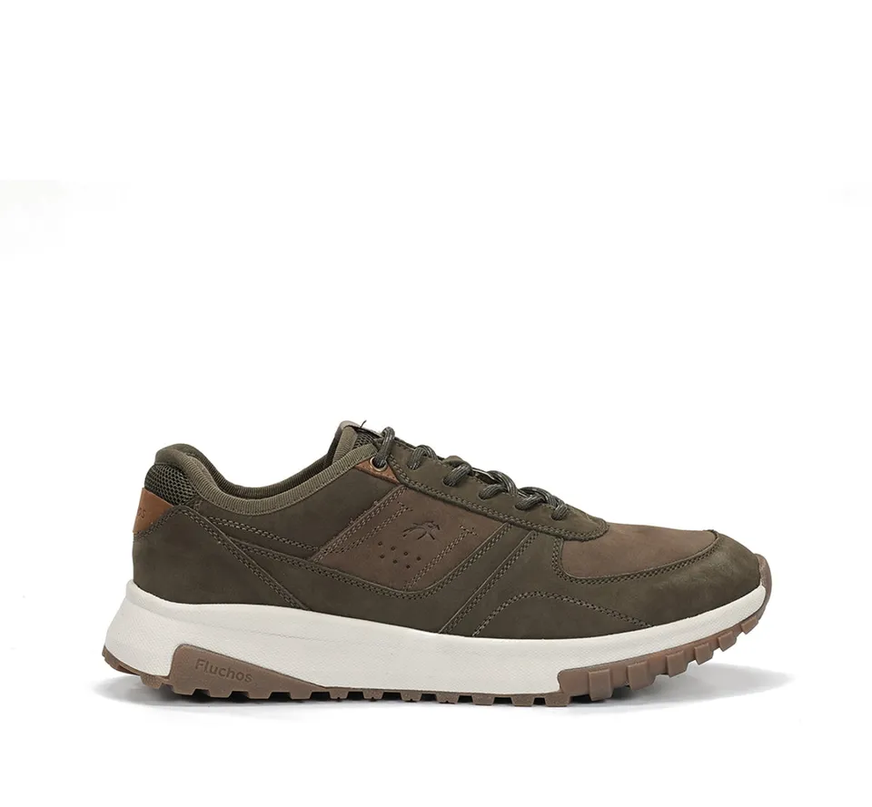 Fluchos Arion F2013 basket homme vert confort