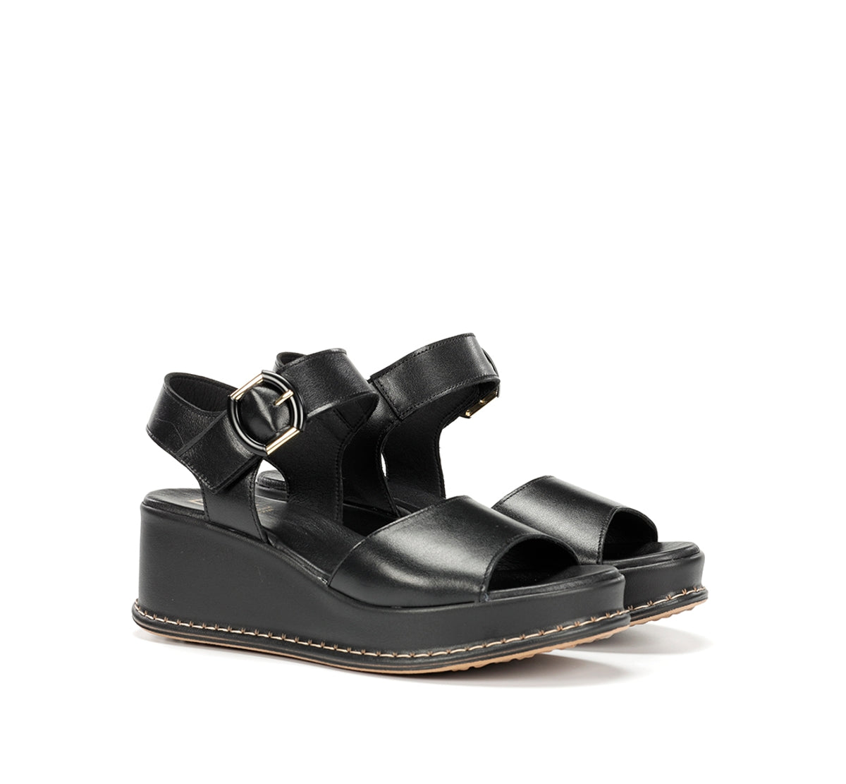 Dorking Windy D9649 sandales femme noires cuir