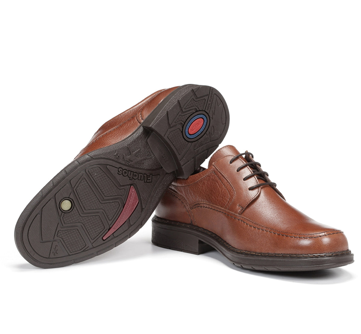 Fluchos Clipper 9579 chaussure homme marron cuir