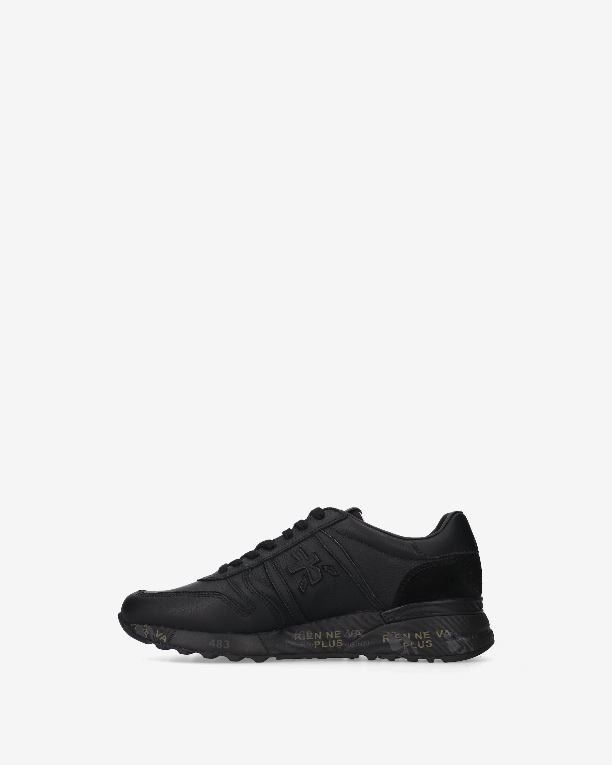 Premiata Lander 8659 Sneakers Homme Cuir Noir